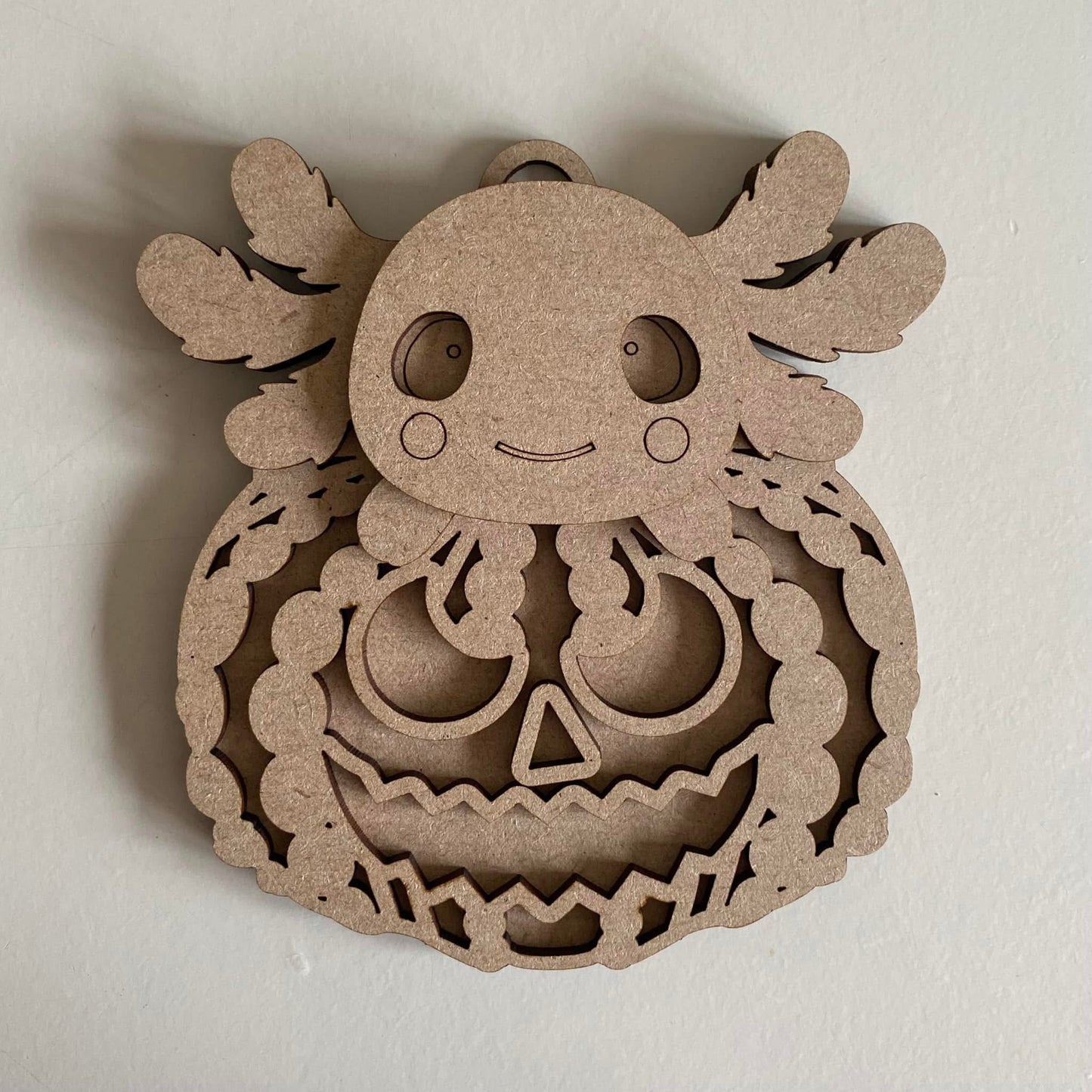 12.5cm Axolotl Halloween Sea Urchin Decoration