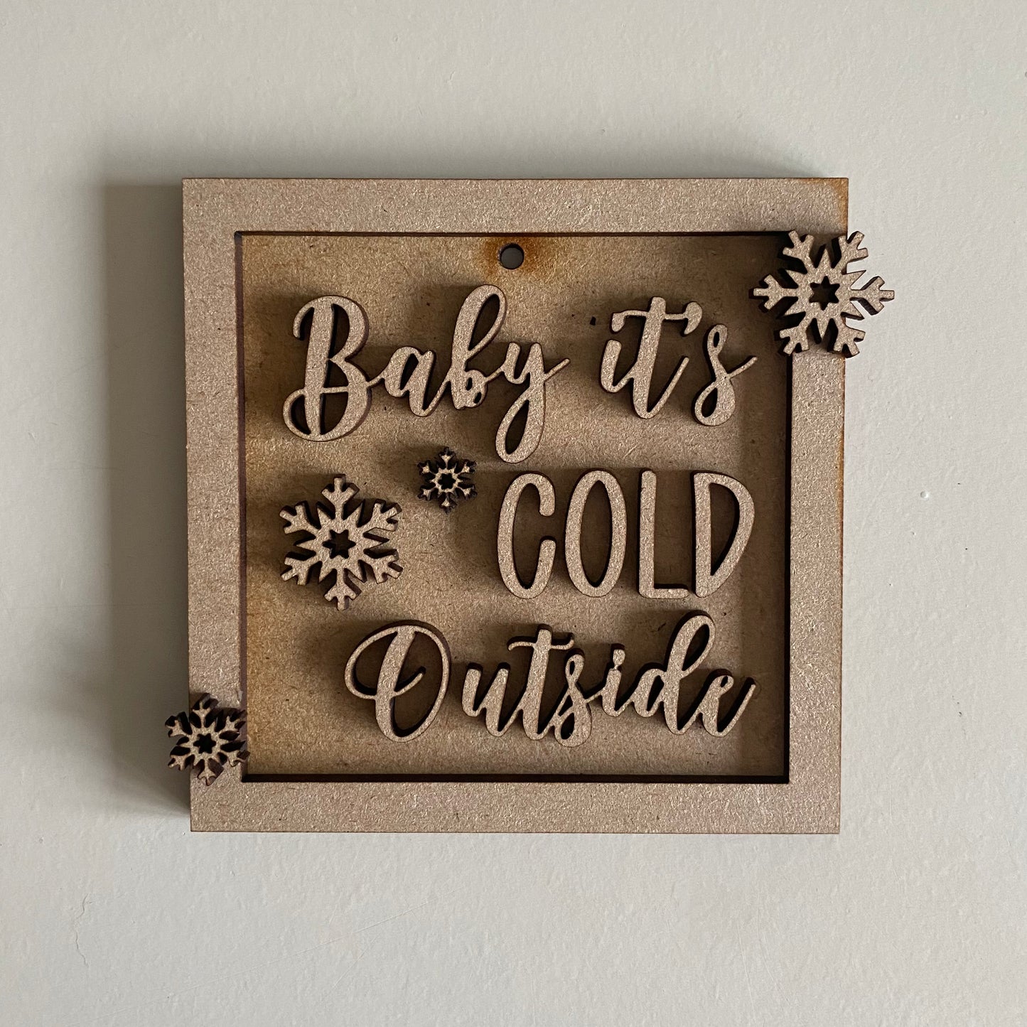 9cm Baby It's Cold Outside Mini Frame