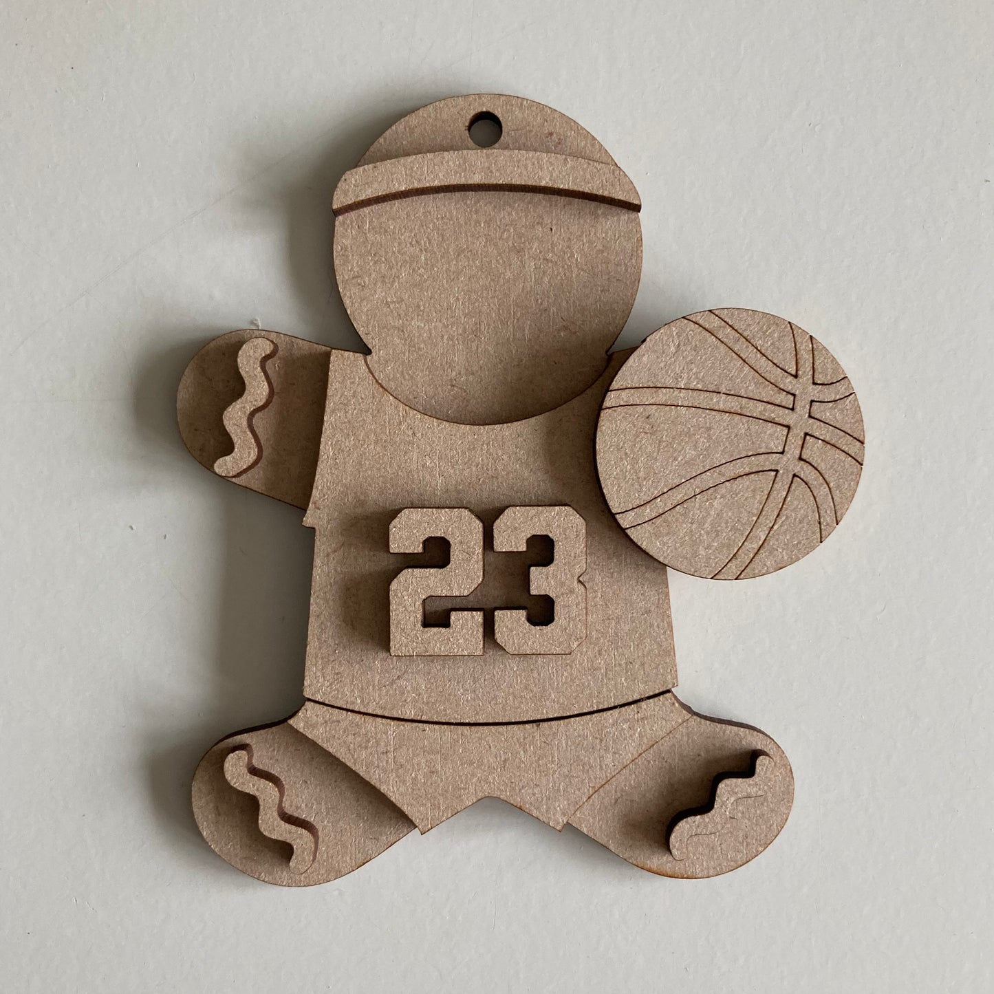 10cm Basketball Gingerbread Character