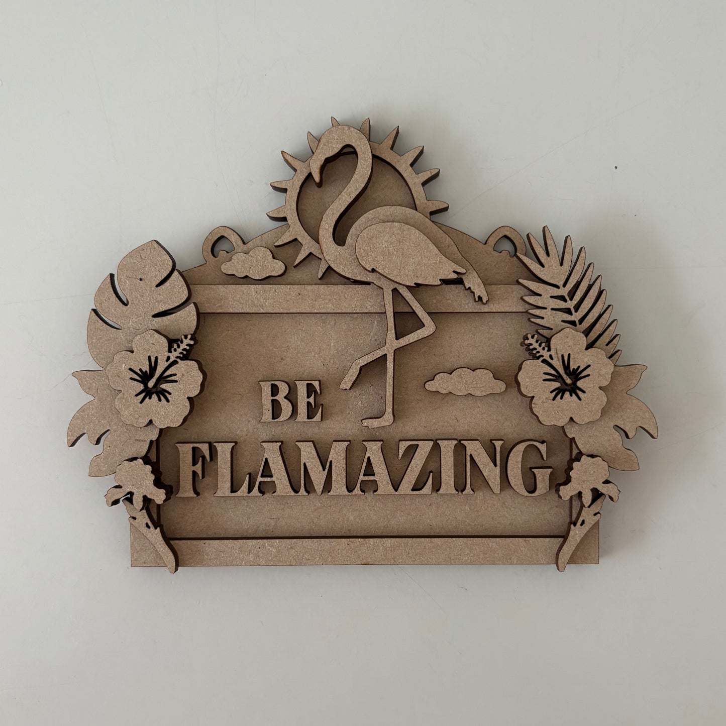 13cm Be Flamazing Mini Frame