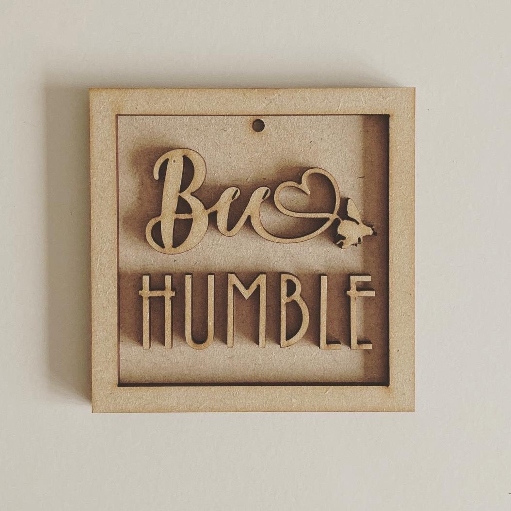 9cm Bee Humble Mini Frame