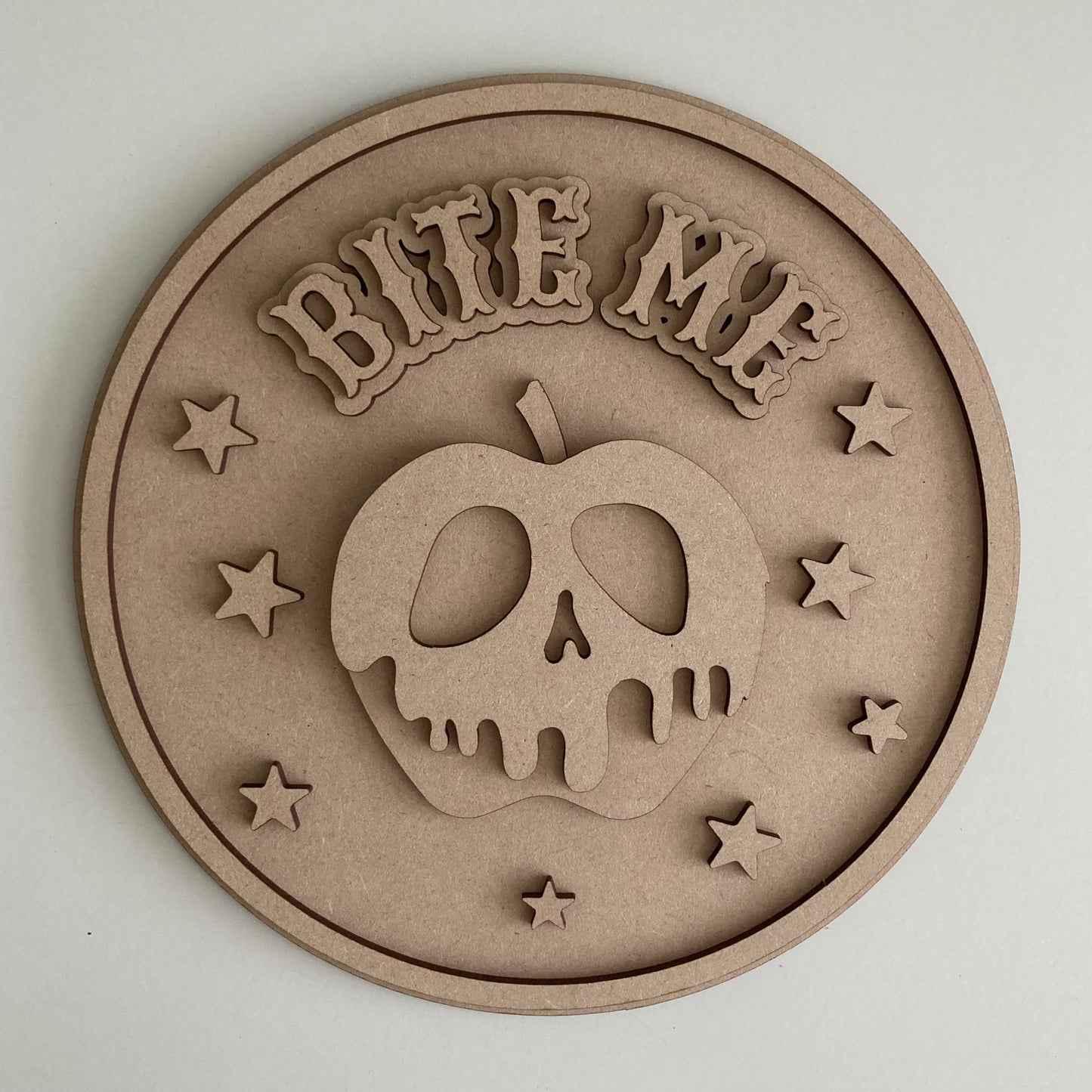 20cm Bite Me Sign