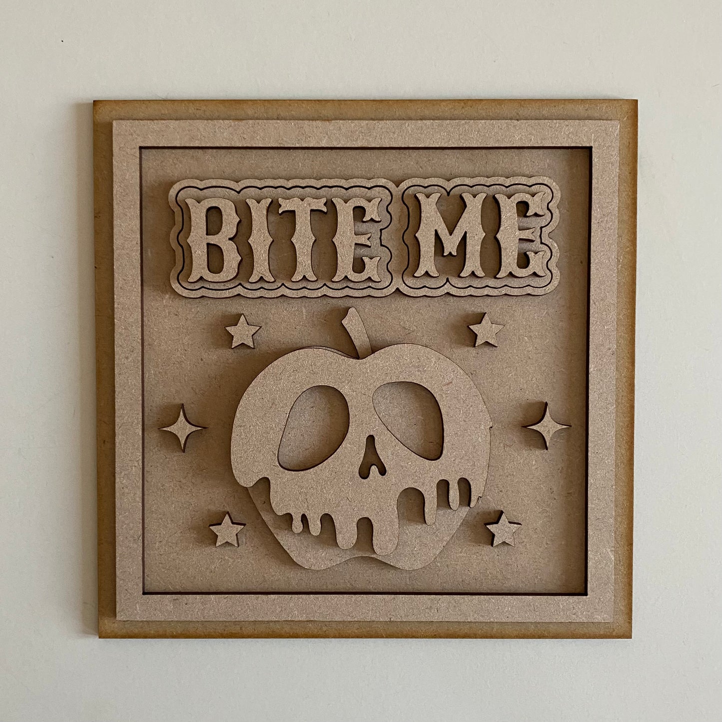 19cm Bite Me Sign