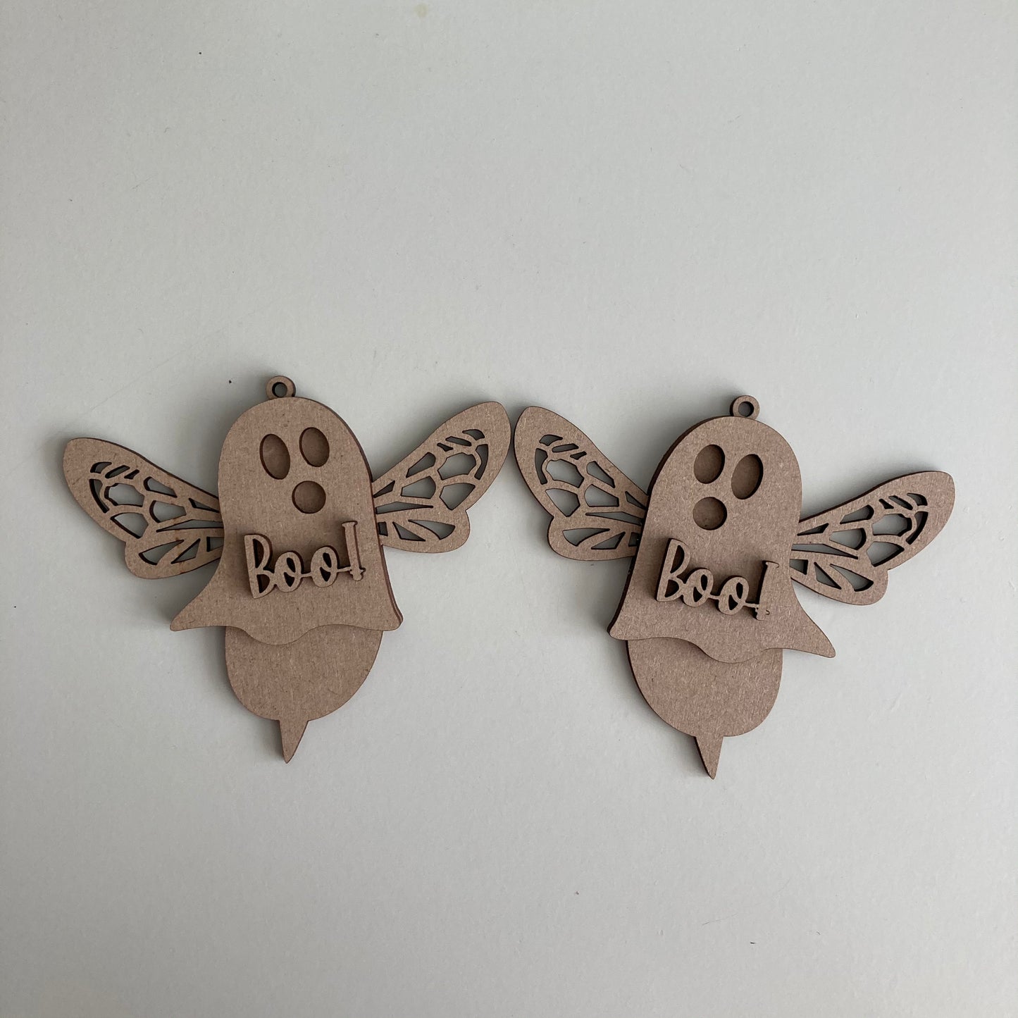 11.5cm Pair of Boo Bees Decorations