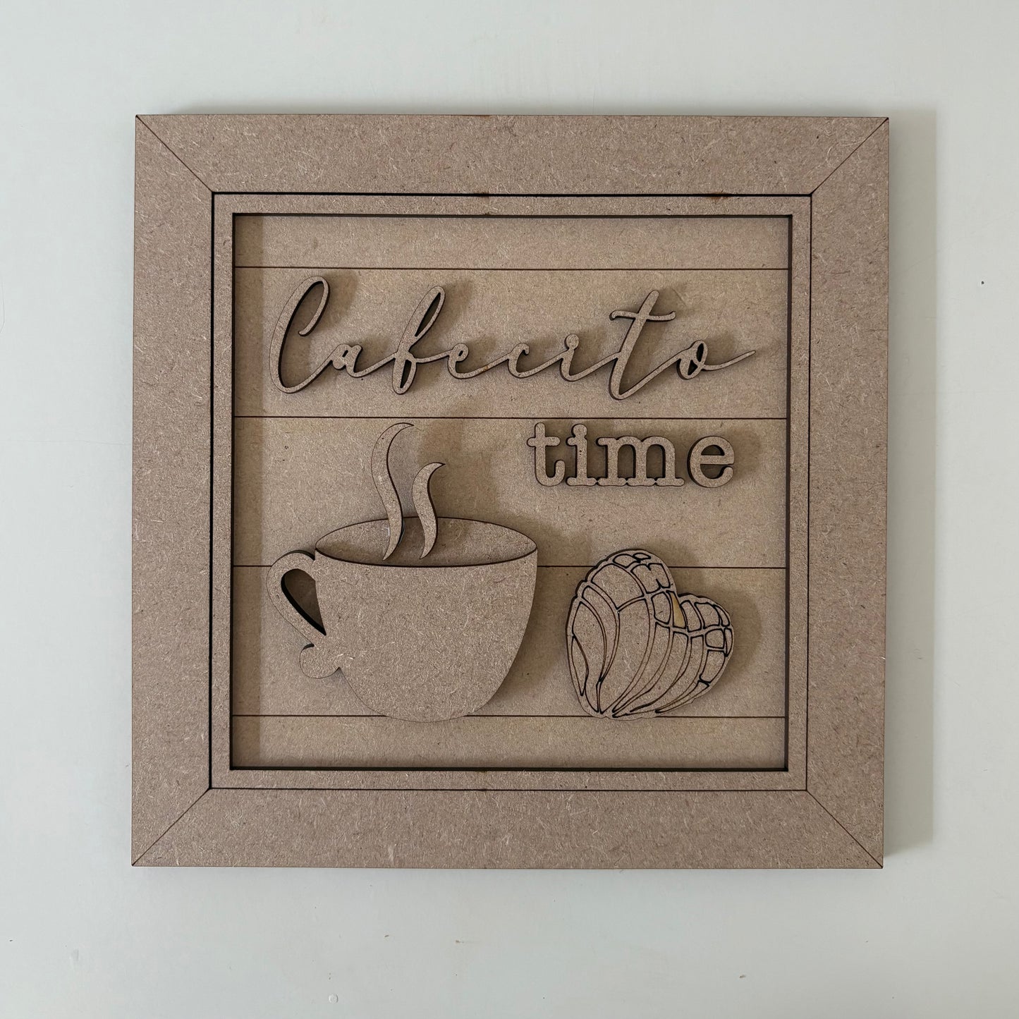 19cm Cafecito Sign
