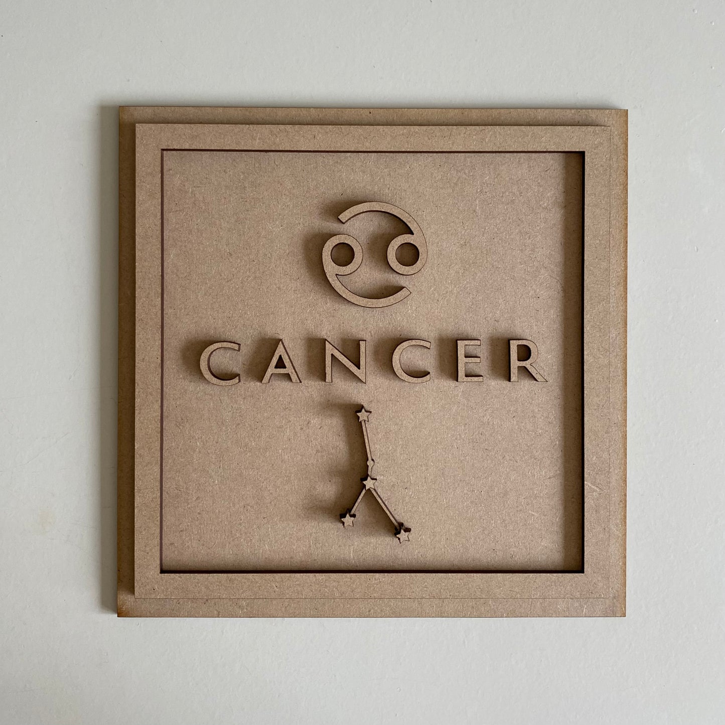 19cm Cancer Sign