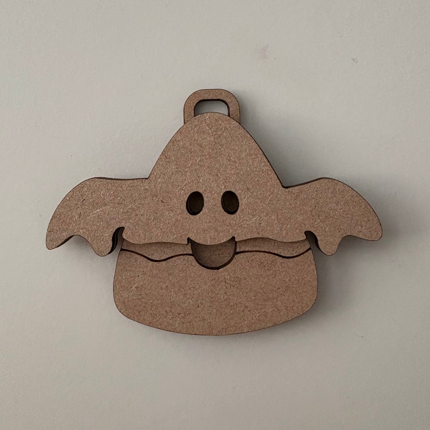 7cm Candy Corn Cutie Ghost Decoration