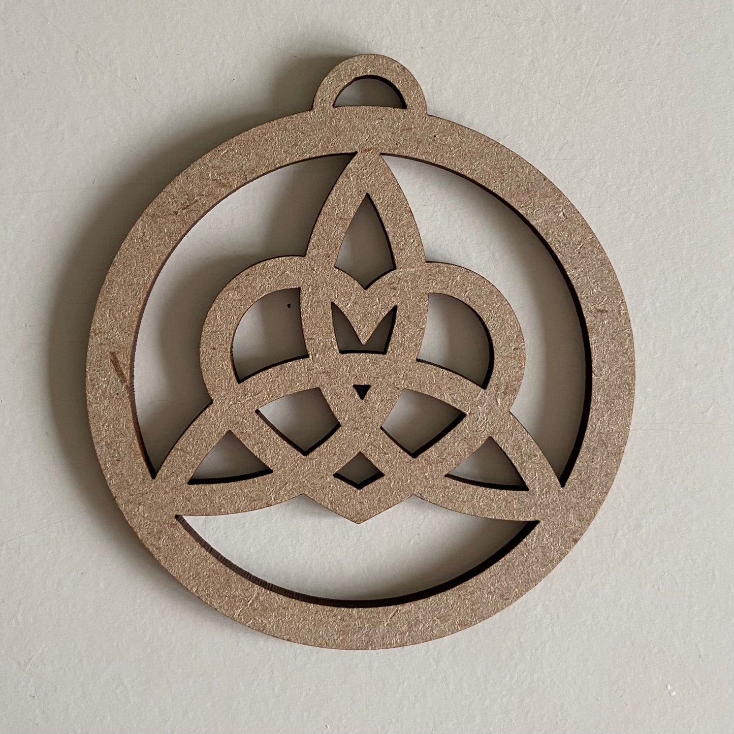 9.5cm Celtic Sister Knot Bauble