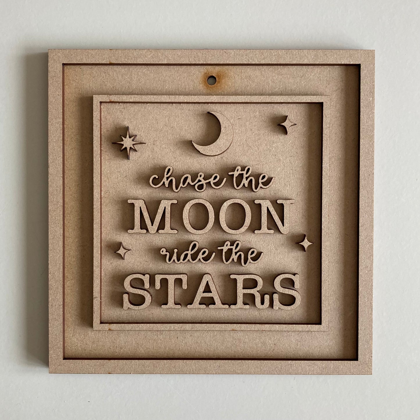 15cm Chase The Moon Ride The Stars Sign