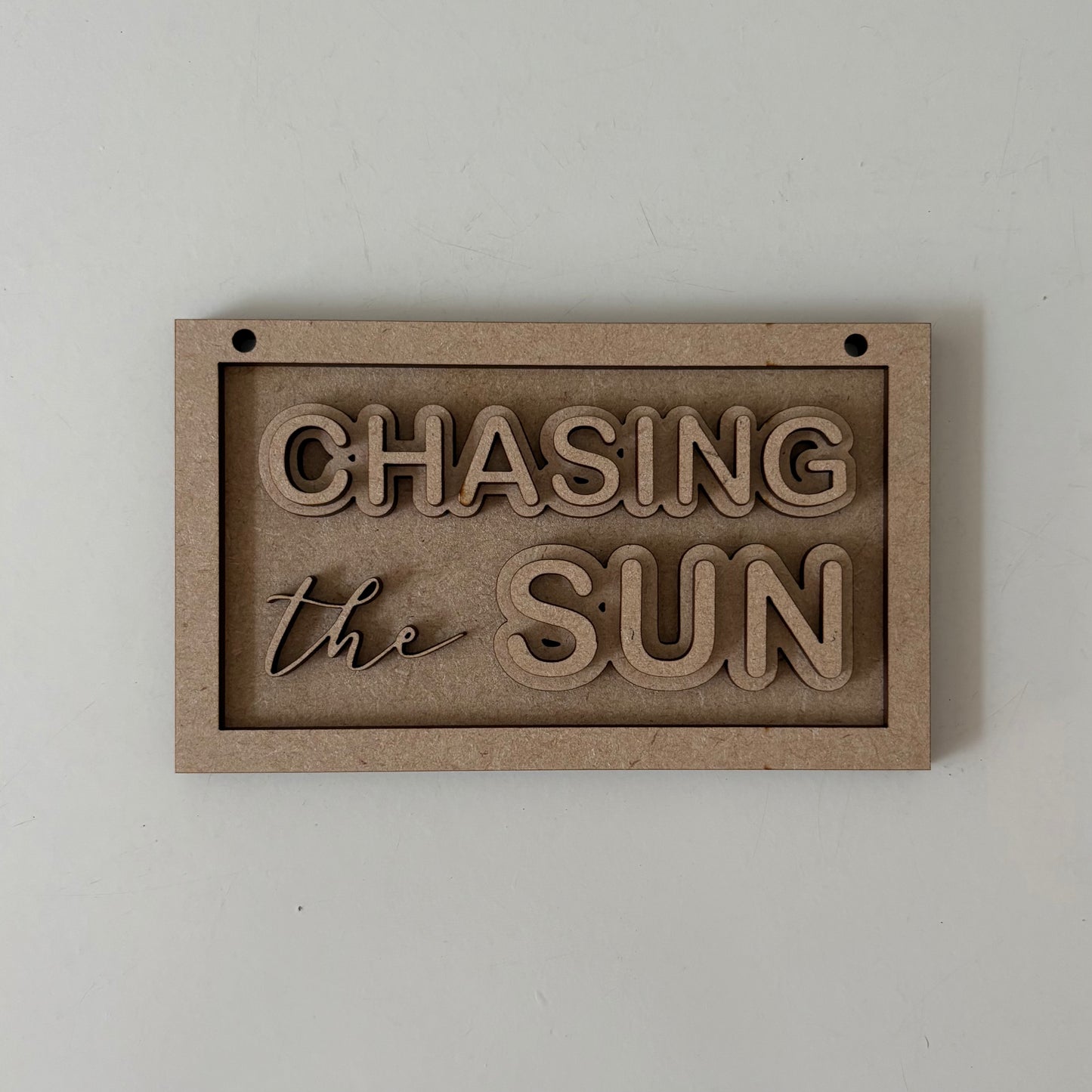 13cm Chasing The Sun Mini Frame