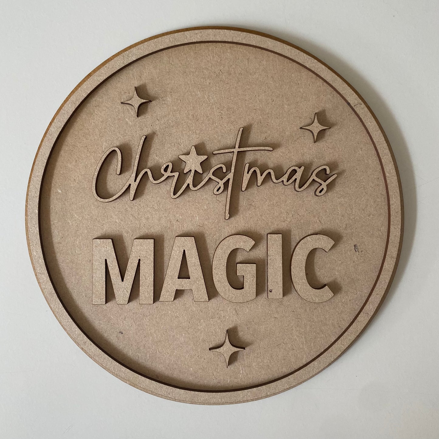 20cm Christmas Magic Sign