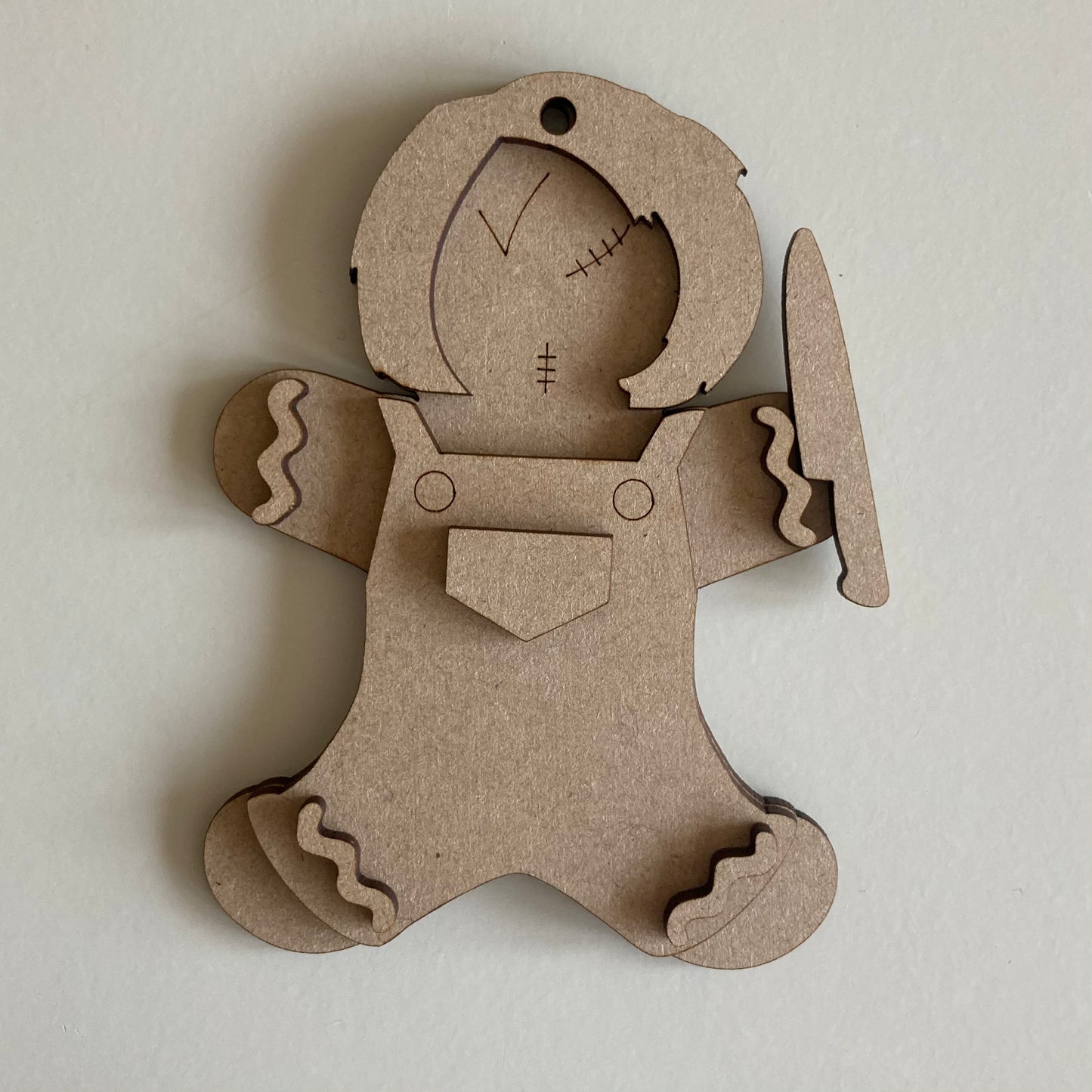 10cm Scary Doll Gingerbread Character