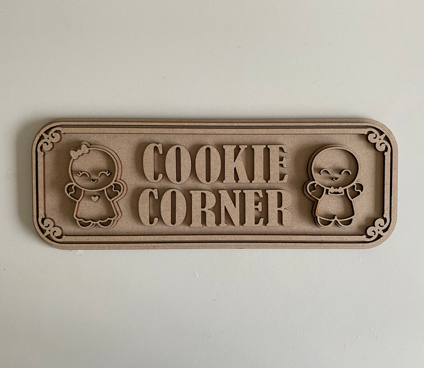 30cm Cookie Corner Sign