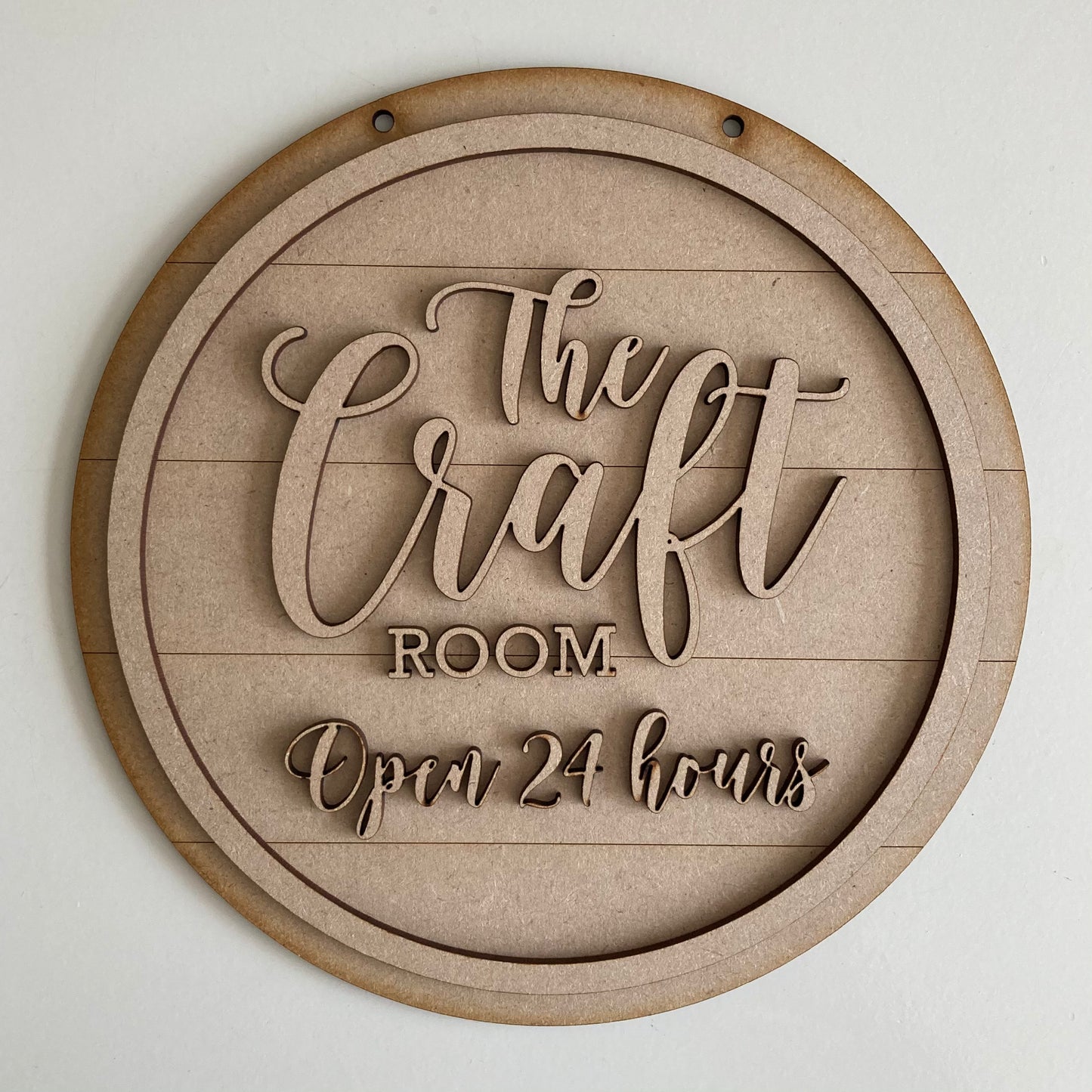 20cm Craft Room Sign