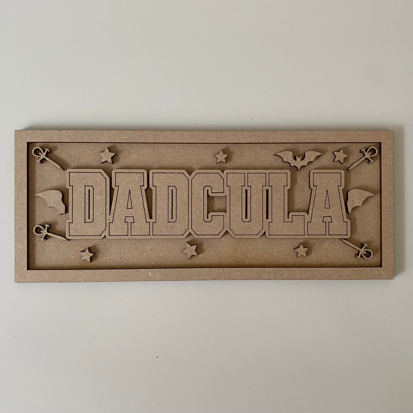30cm Dadcula Rectangle Sign