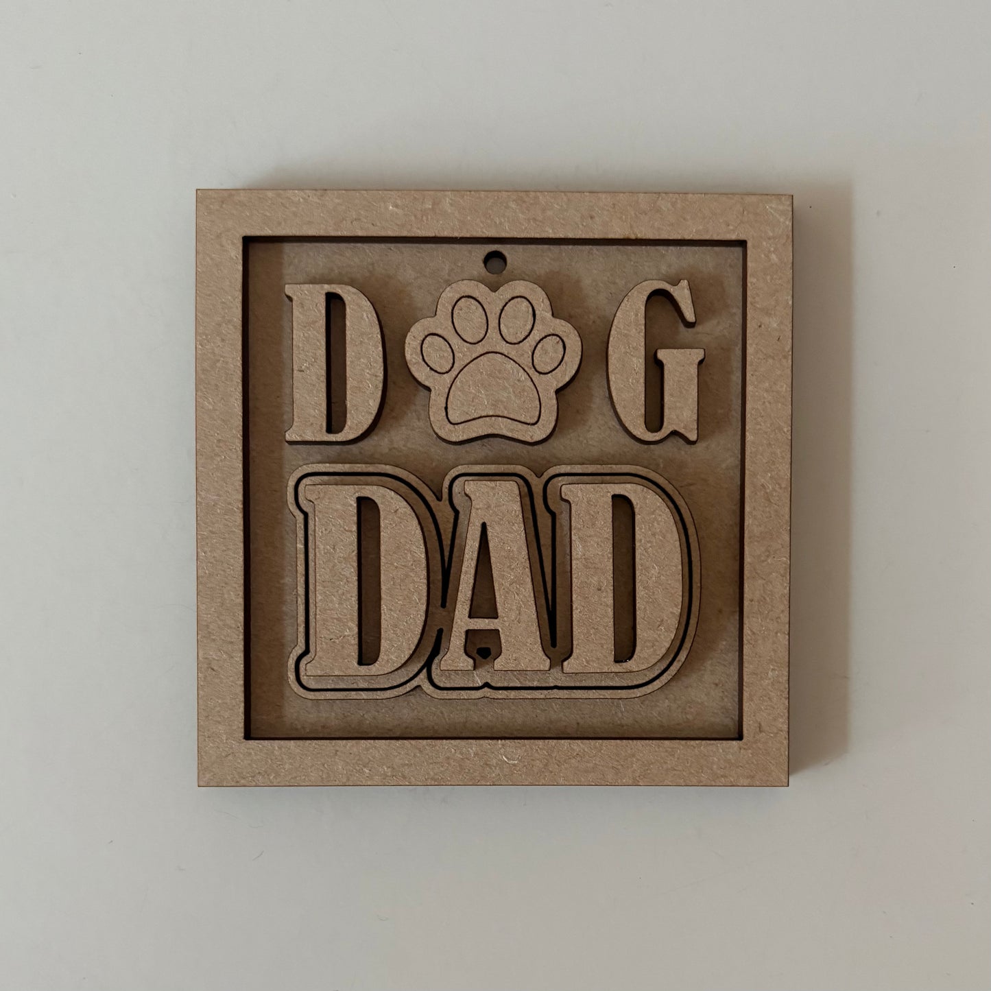 9cm Dog Dad Mini Frame