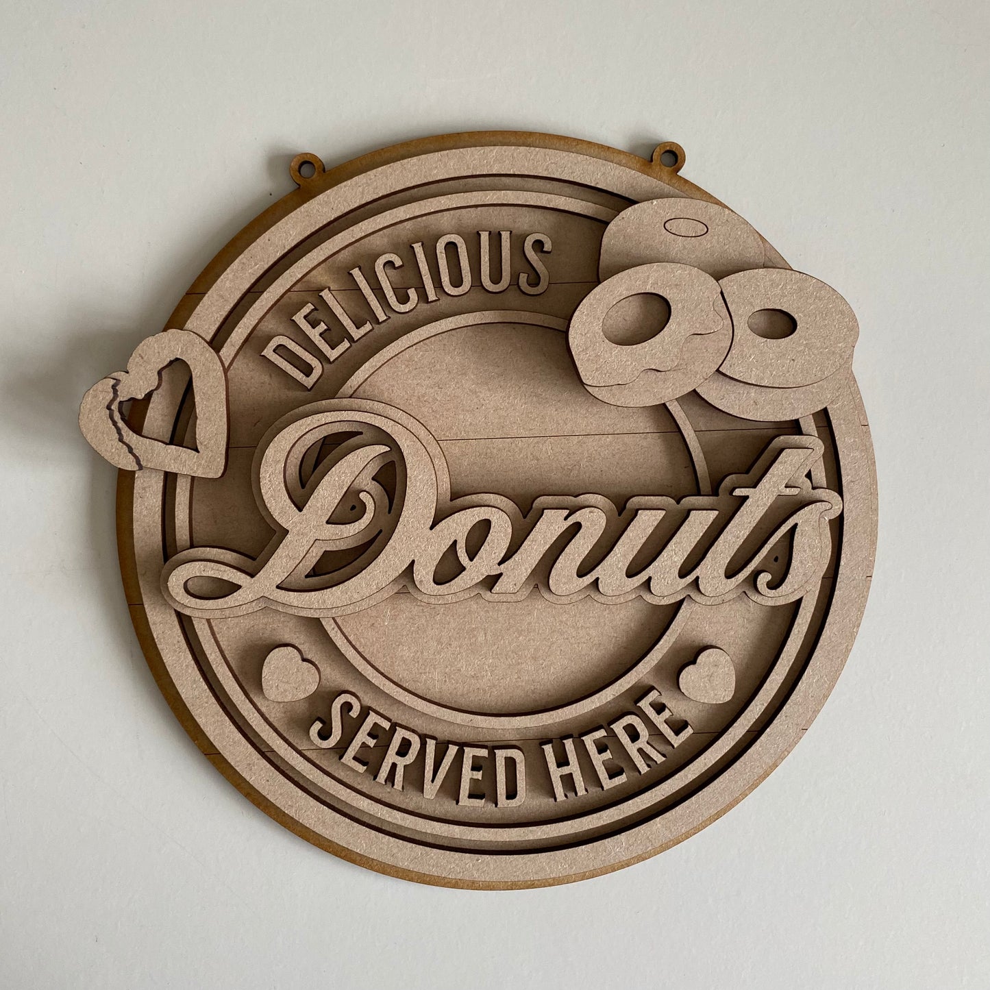 20cm Donuts Sign