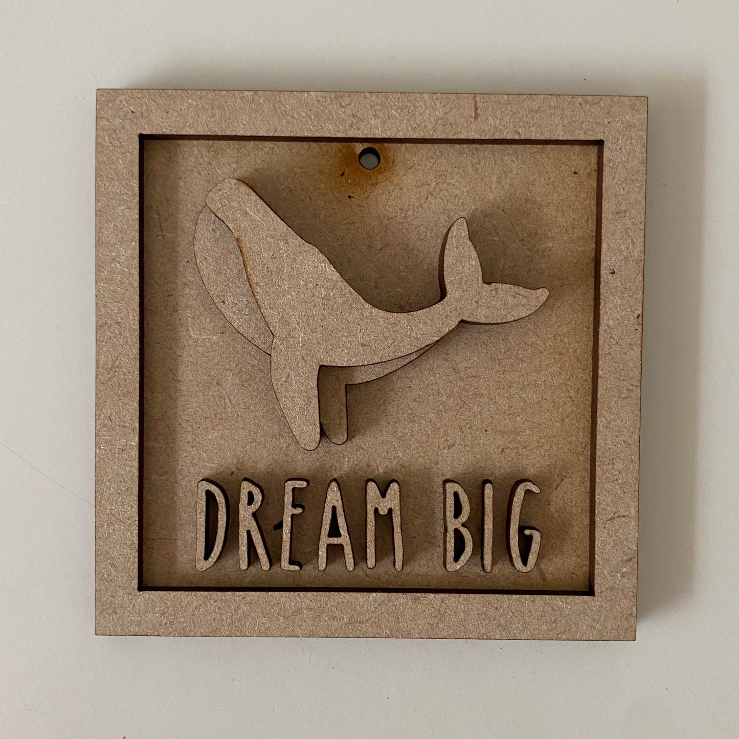 9cm Dream Big Blue Whale Mini Frame