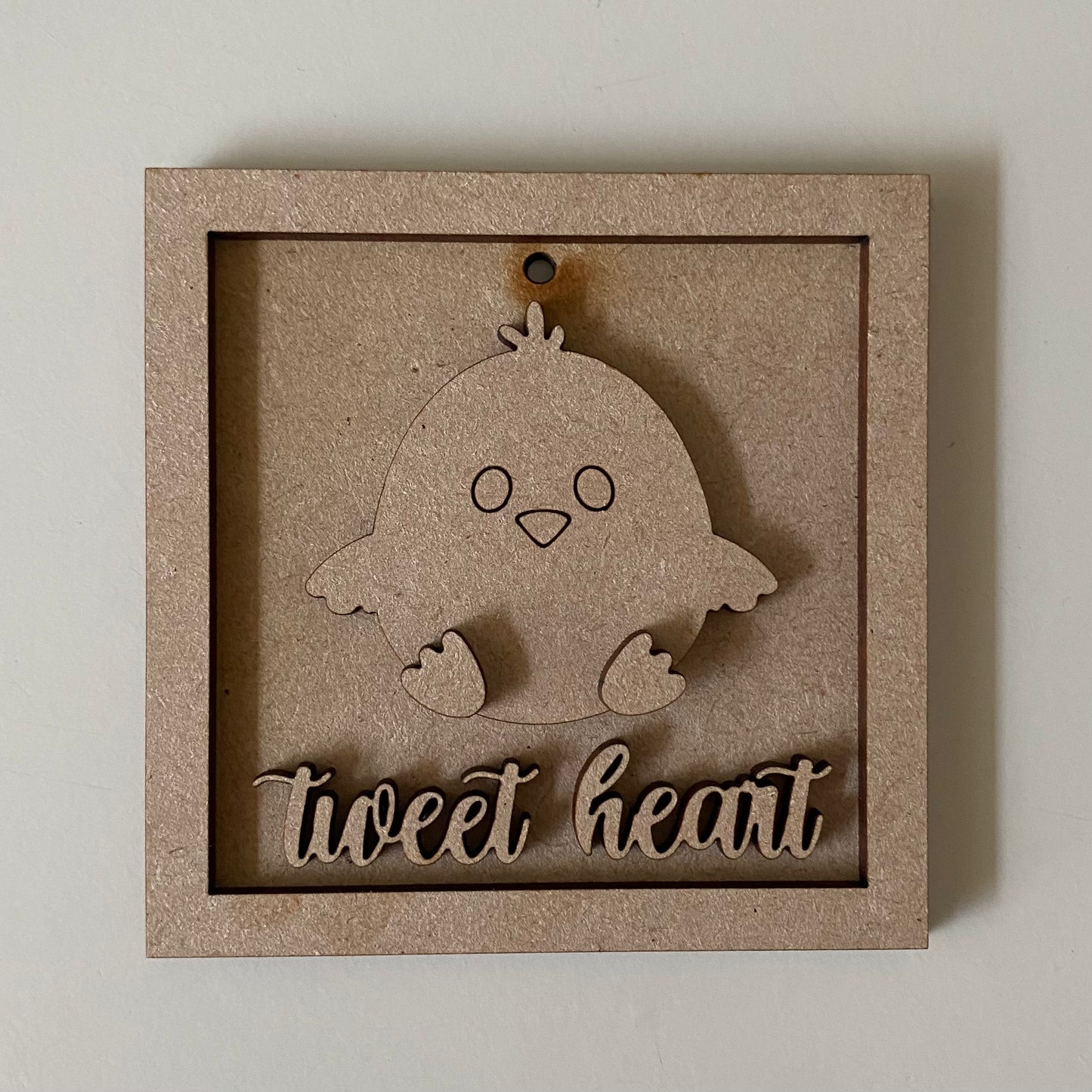 9cm Tweet Heart Mini Frame
