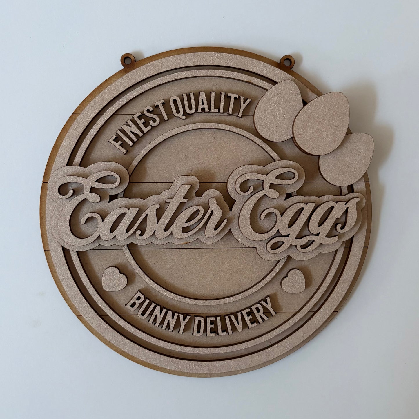 20cm Easter Eggs Sign