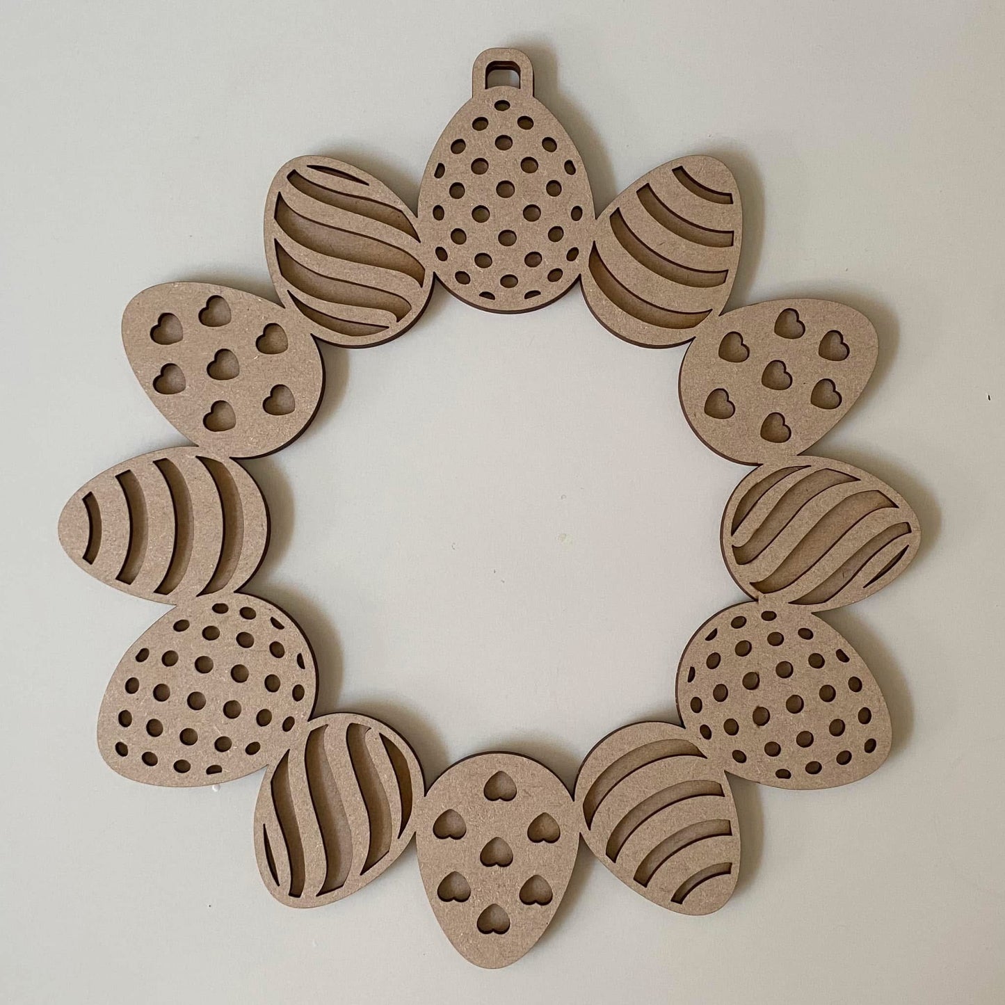 20cm Egg Wreath