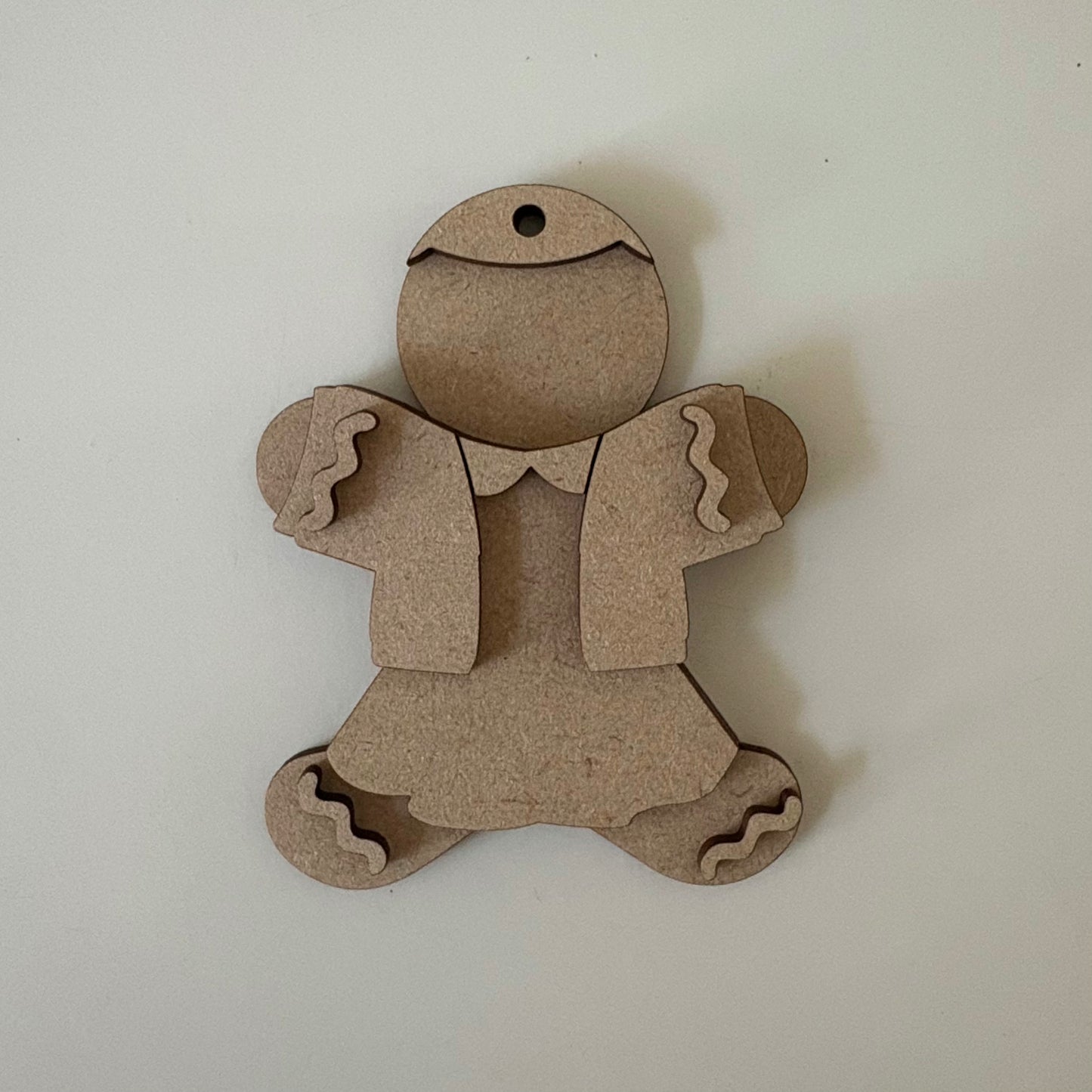 10cm 80s School Girl In Pink Dress Gingerbread Character