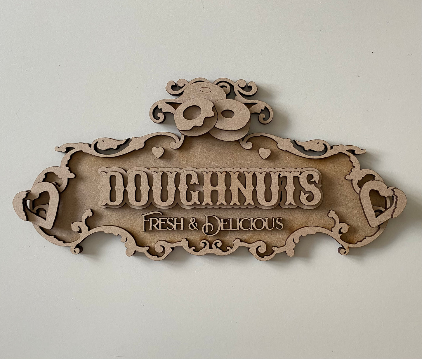 30cm Fancy Doughnut Sign