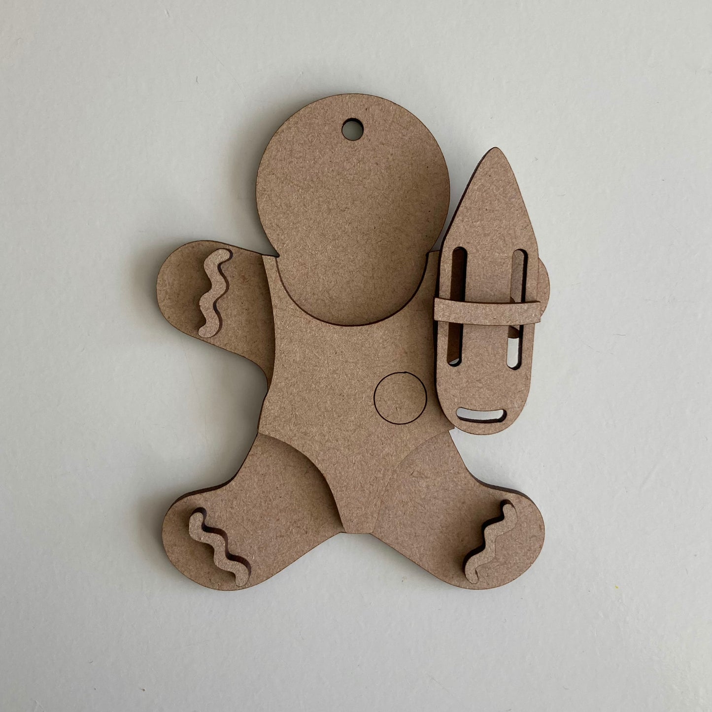 10cm Female Lifeguard Gingerbread Character