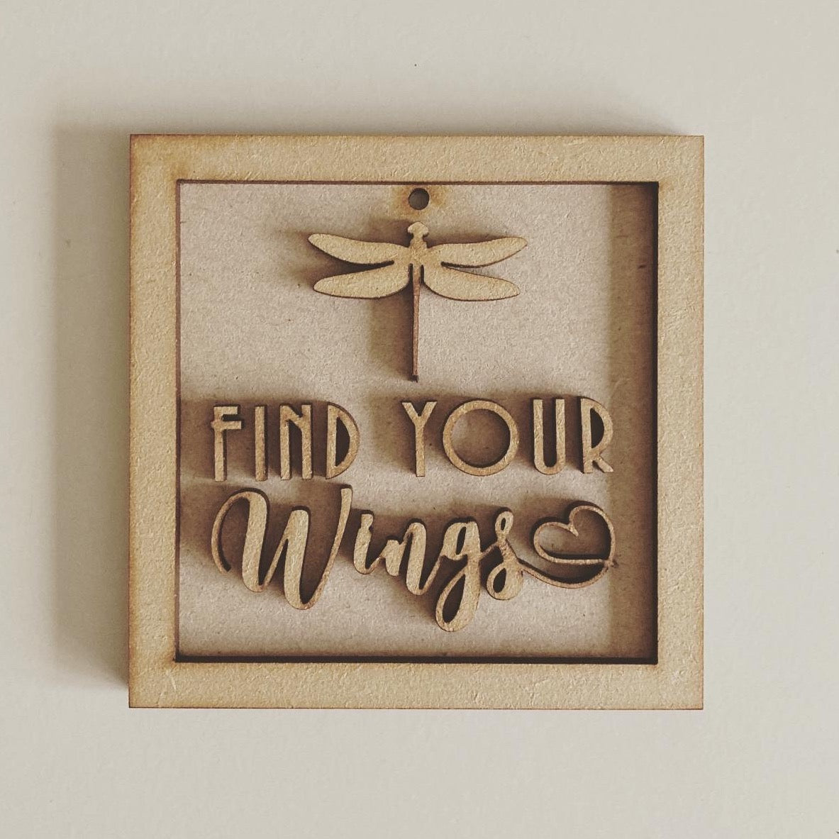 9cm Find Your Wings Dragonfly Mini Frame