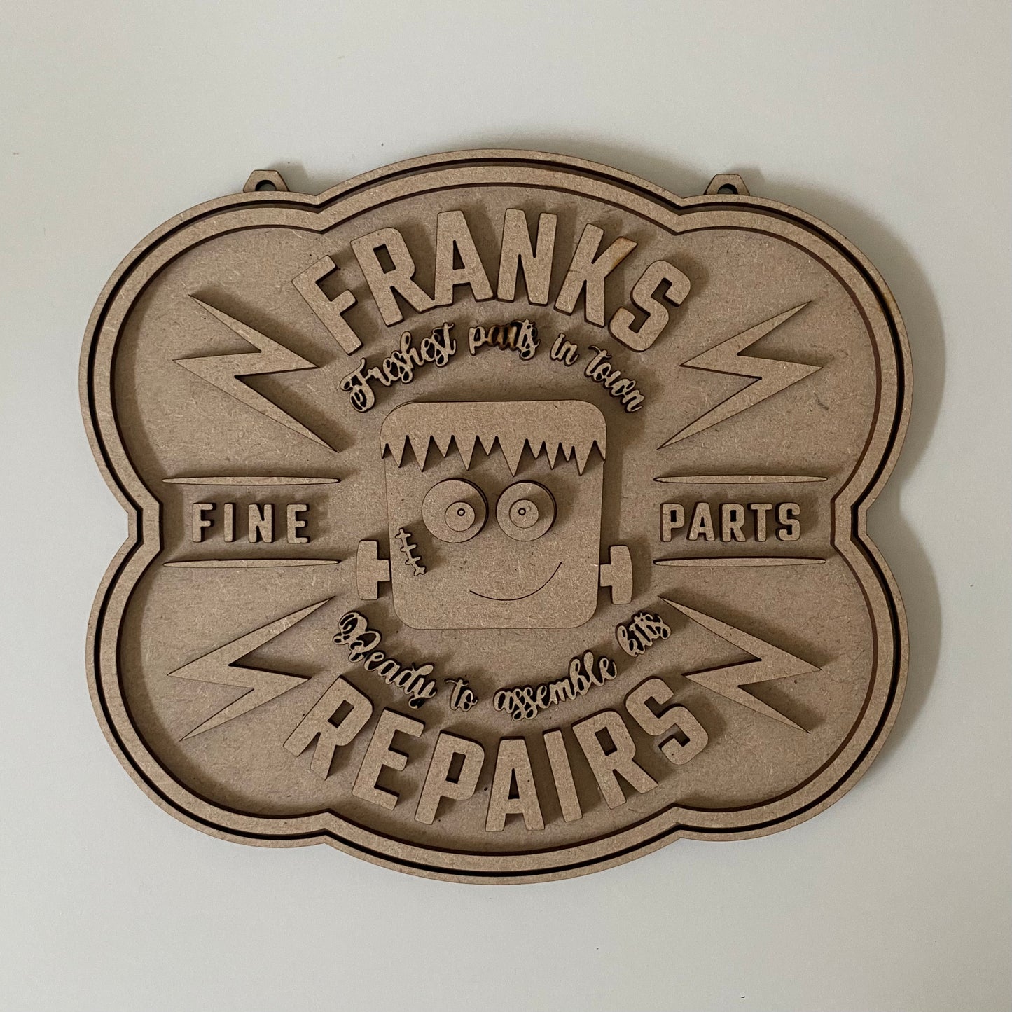 22.5cm Frank's Repairs Sign