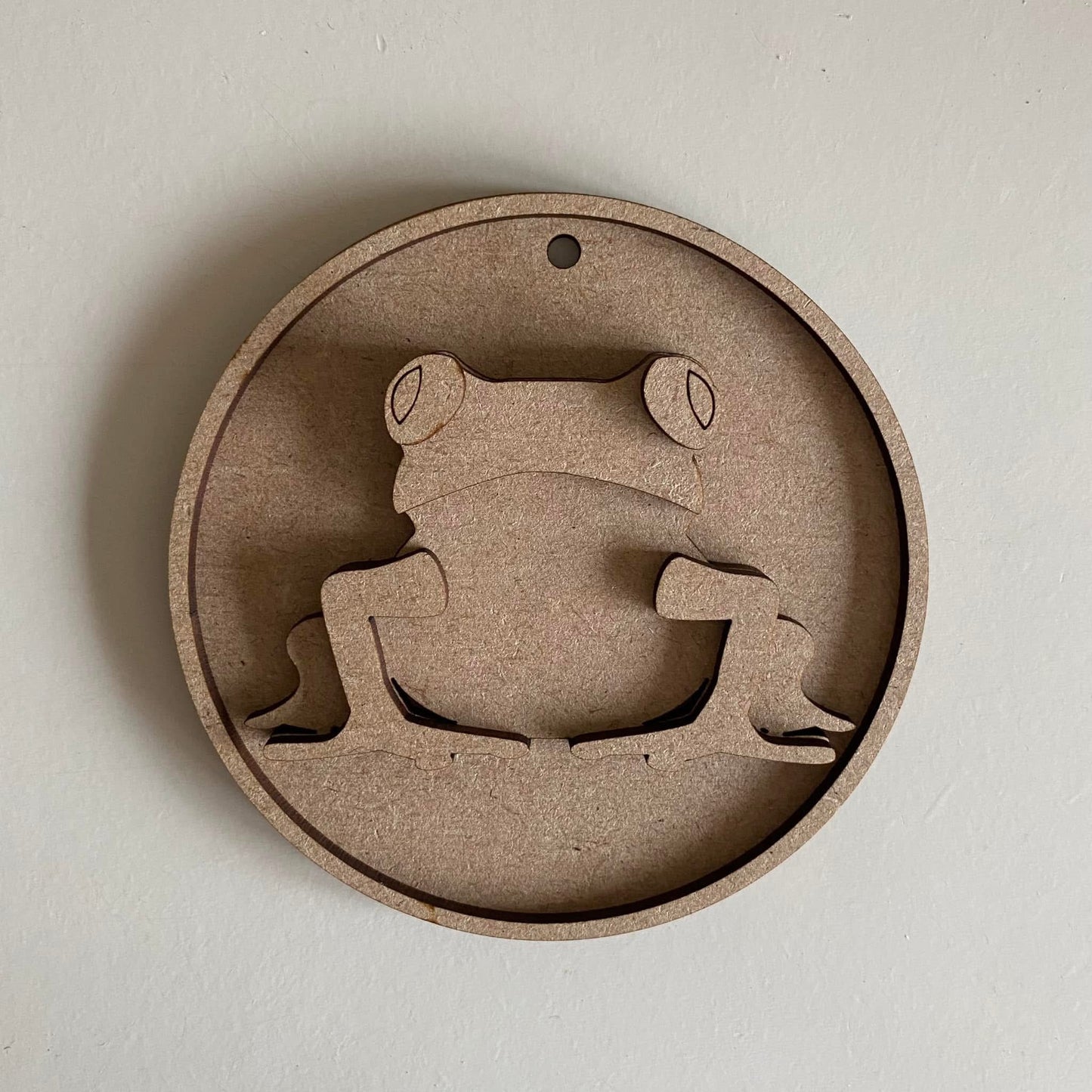 10cm Frog Round Bauble