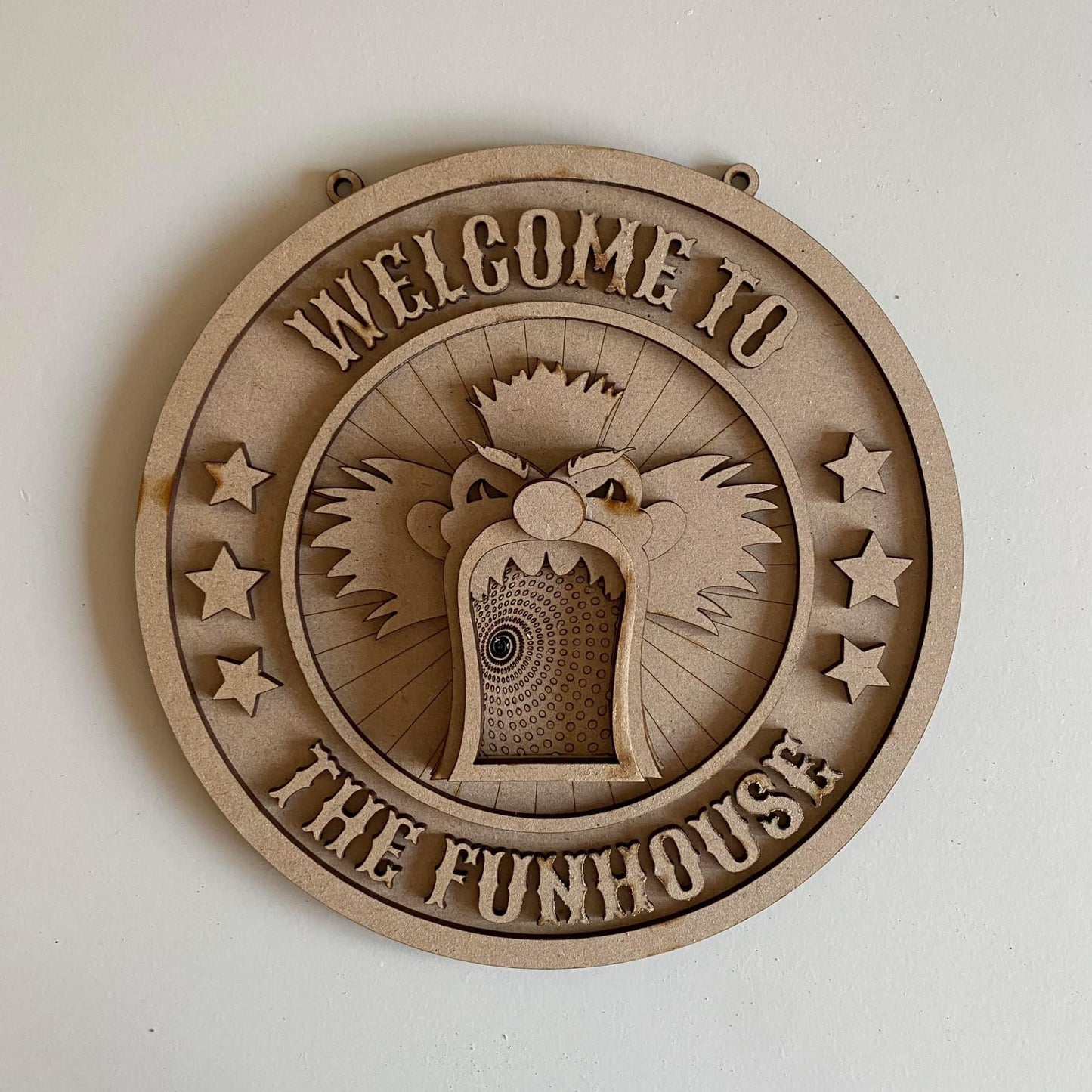 20cm Funhouse Sign