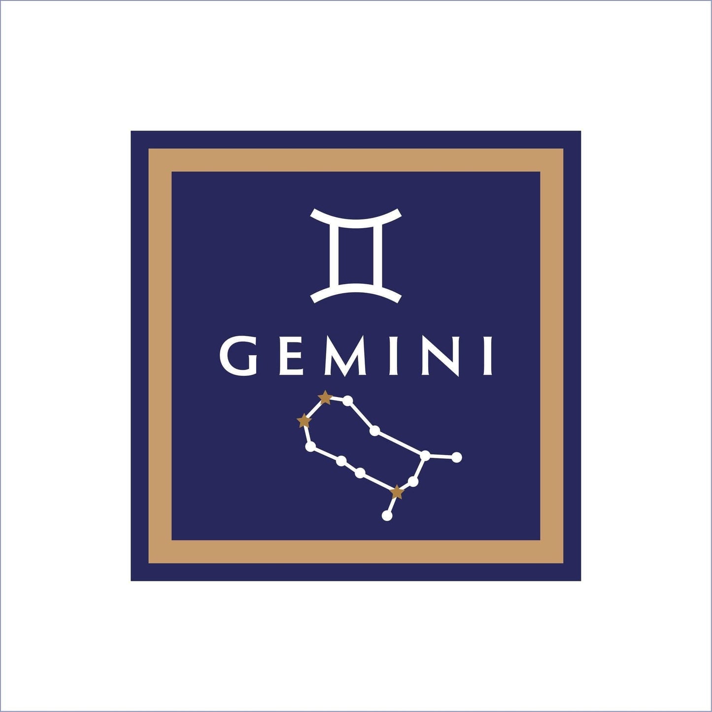 19cm Gemini Sign