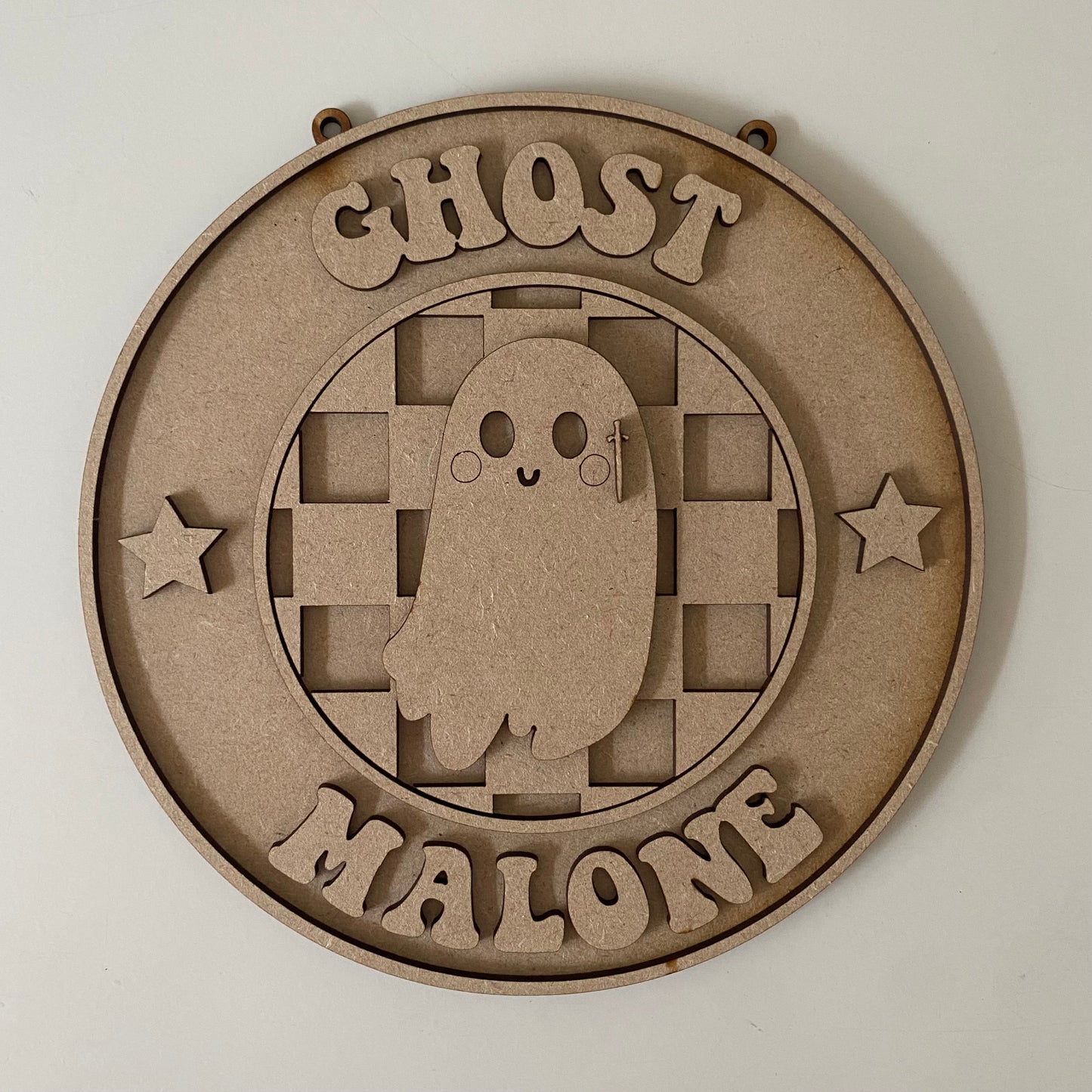 20cm Ghost Malone Sign
