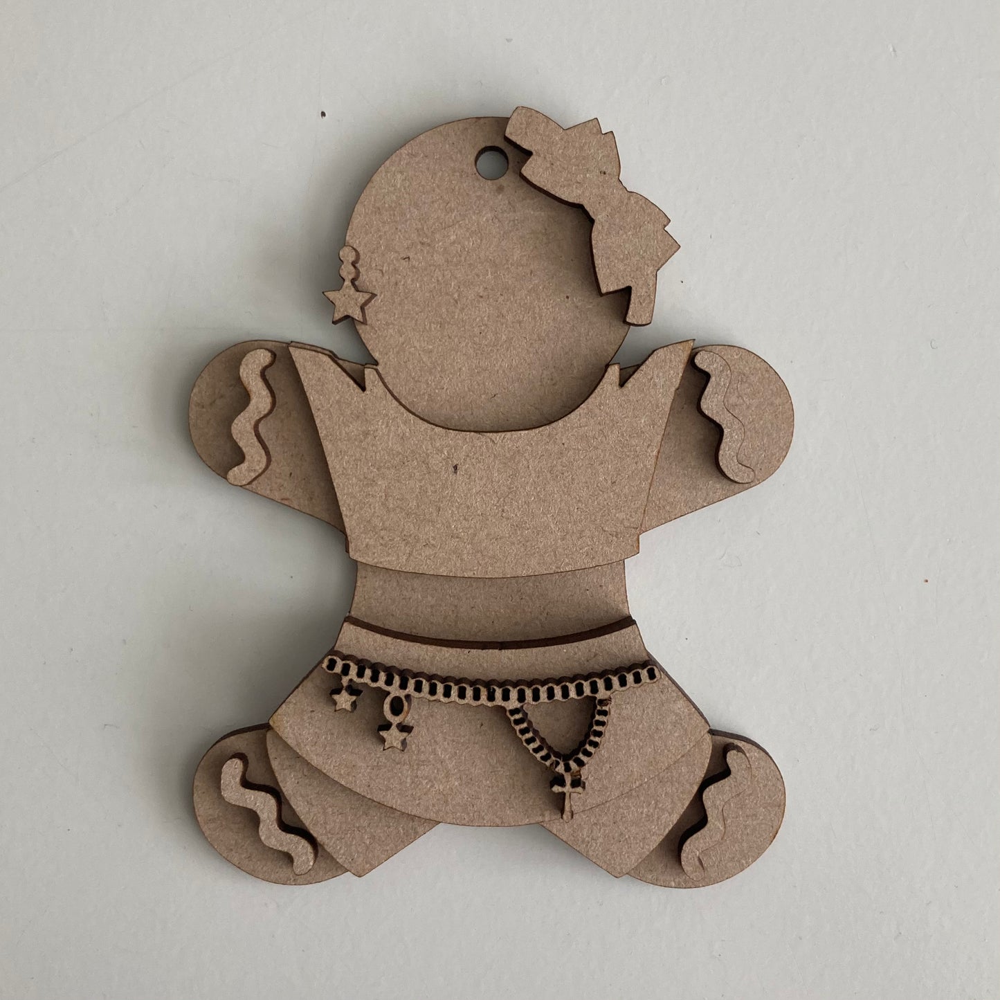 10cm 1980s Singer Gingerbread Character
