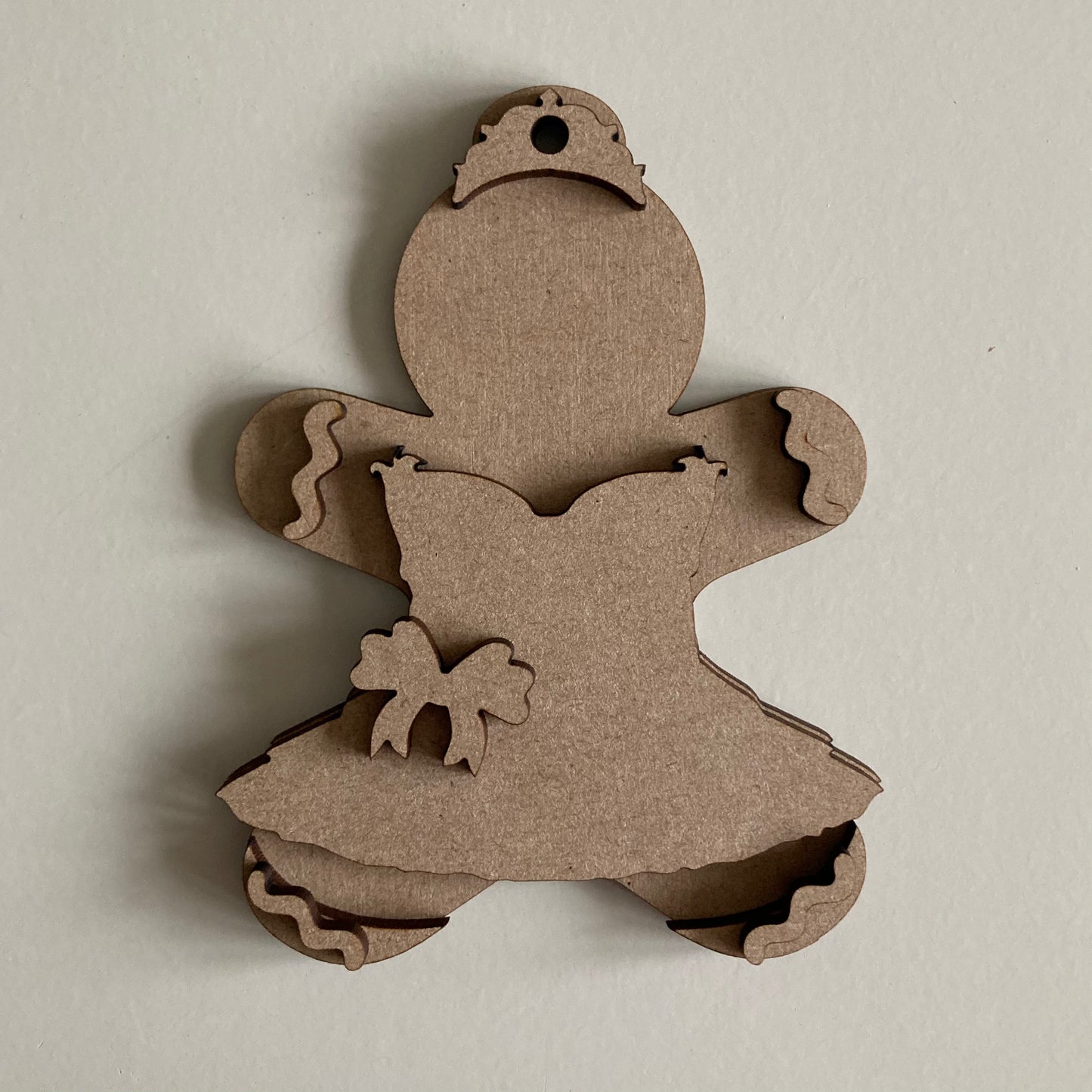 10cm Ballerina Gingerbread Character