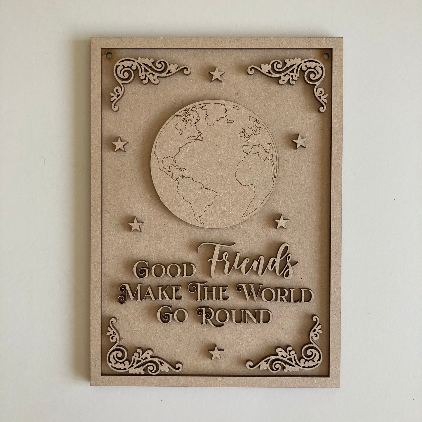 25cm Good Friend's Make The World Go Round