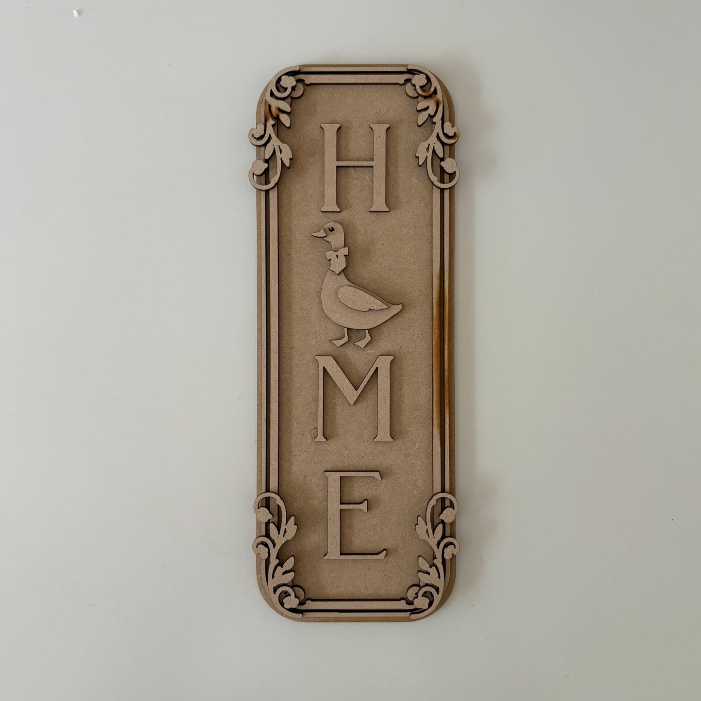 30cm Home Goose Sign