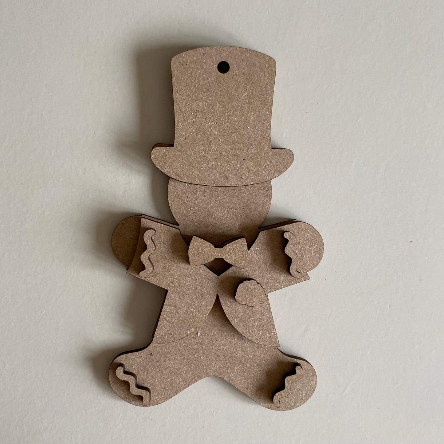 10cm Groom Gingerbread Character