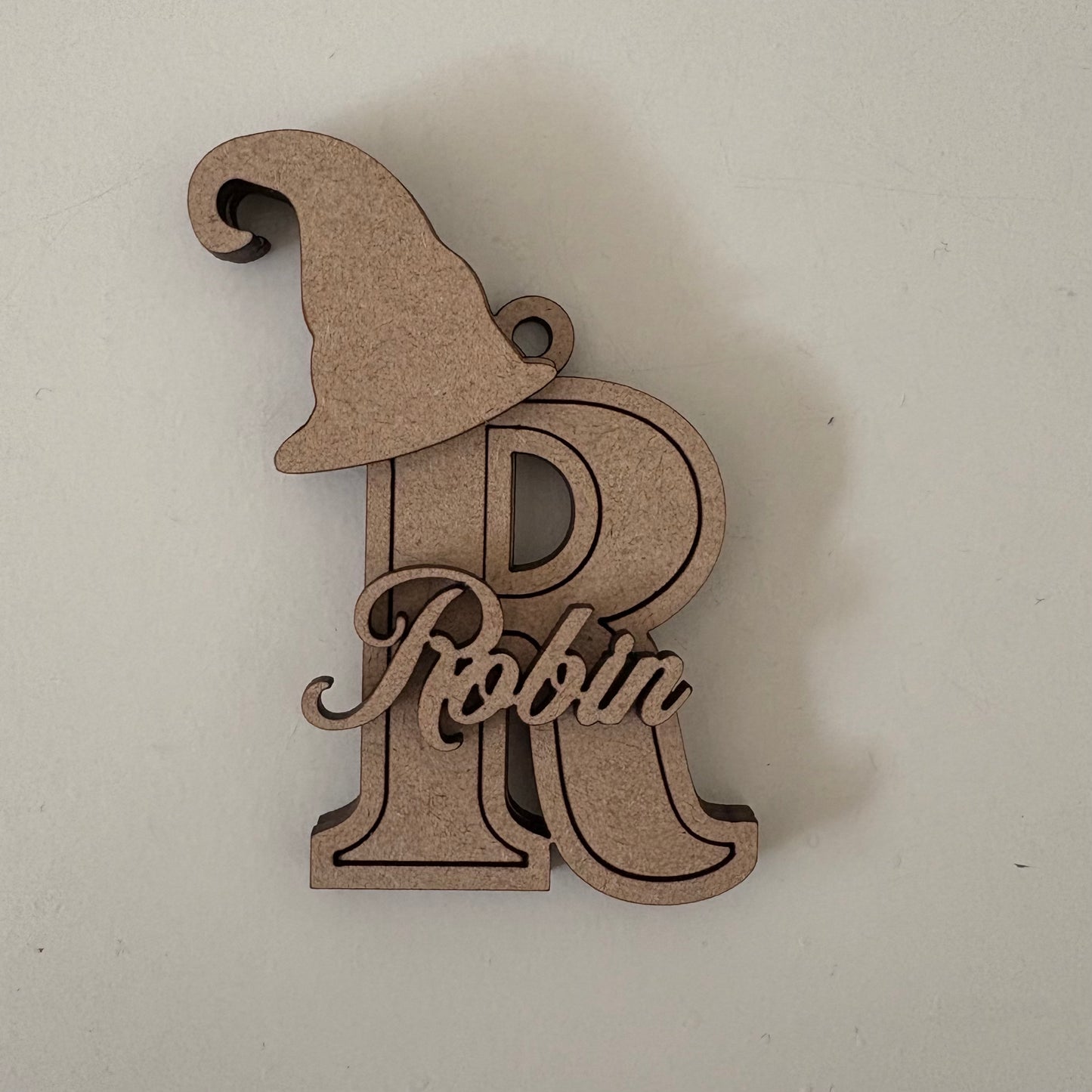 8.5cm Approx Personalised Halloween Letter