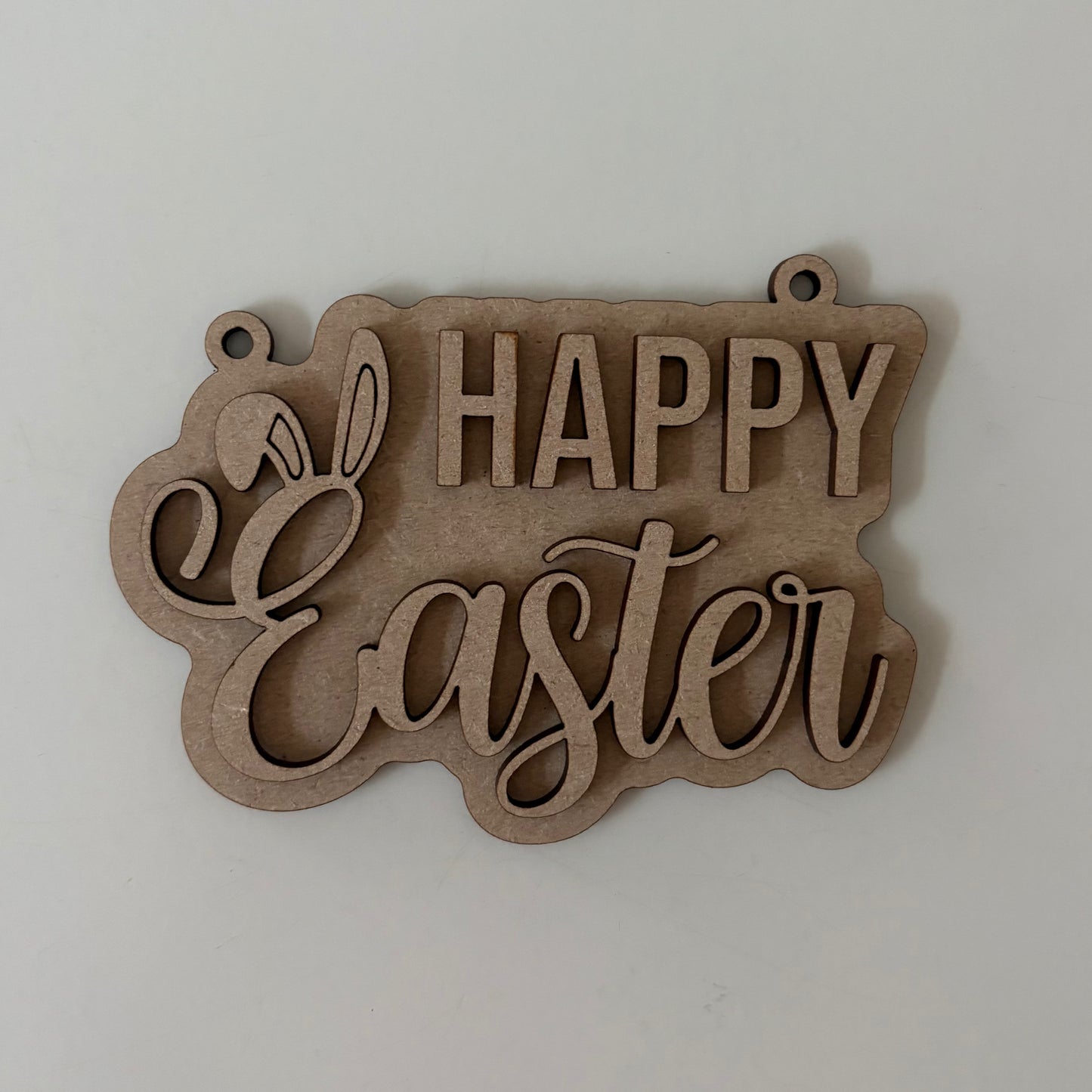 12cm Happy Easter Decoration