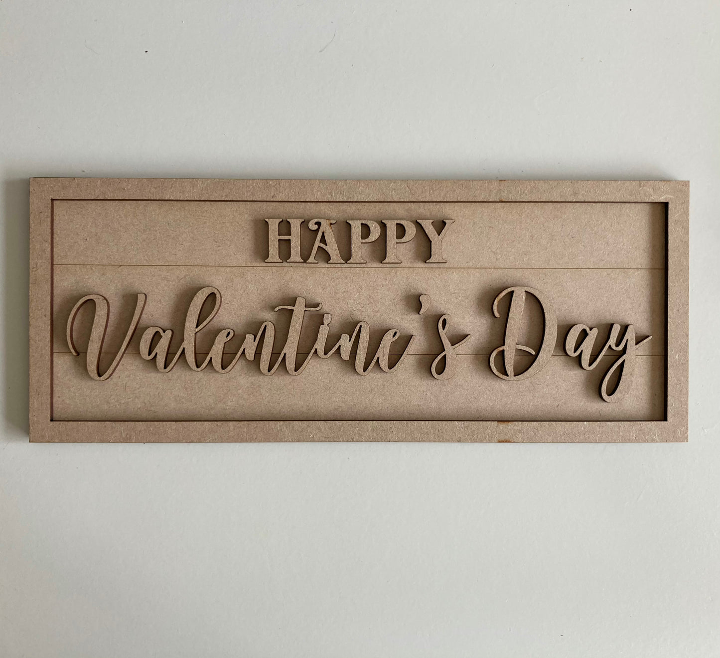 30cm Happy Valentine's Day Sign