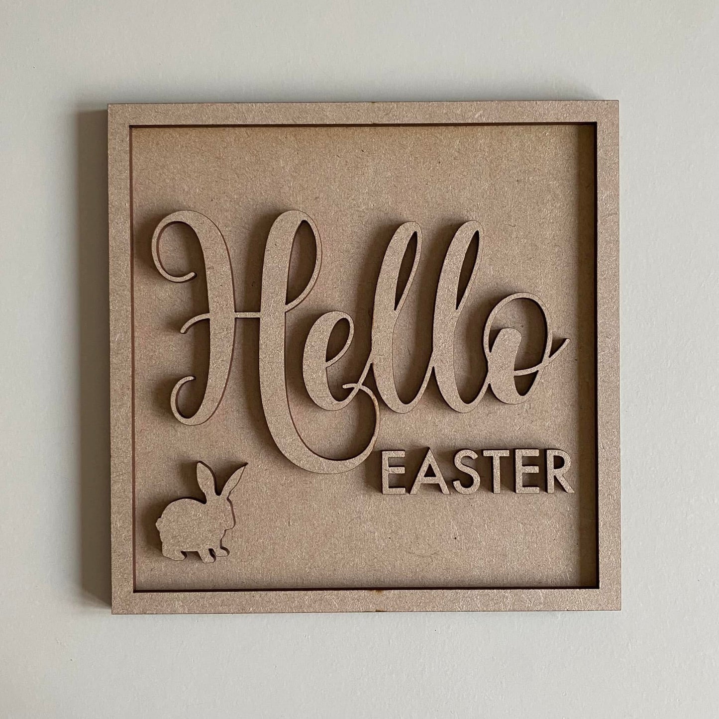 19cm Hello Easter Sign