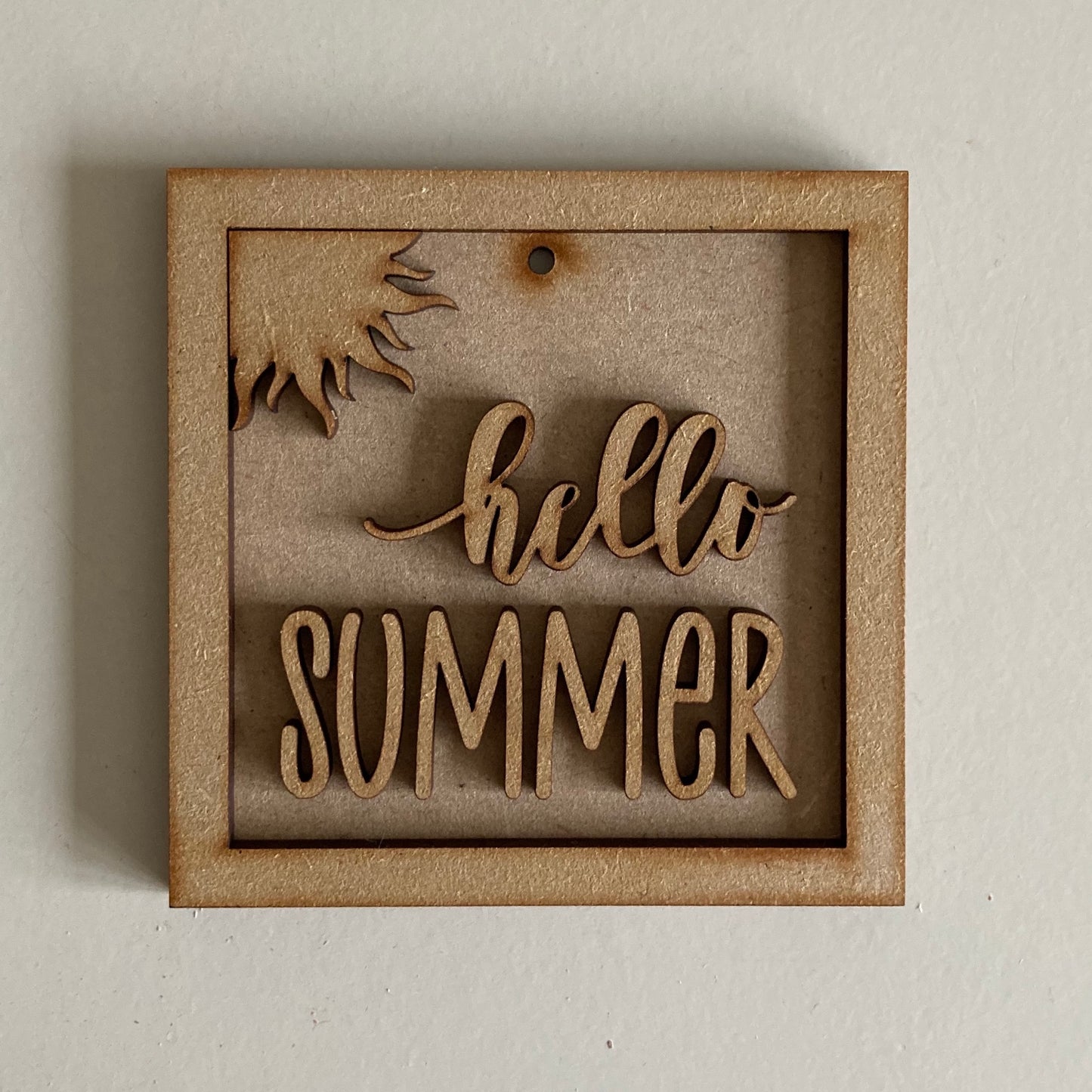9cm Hello Summer Mini Frame