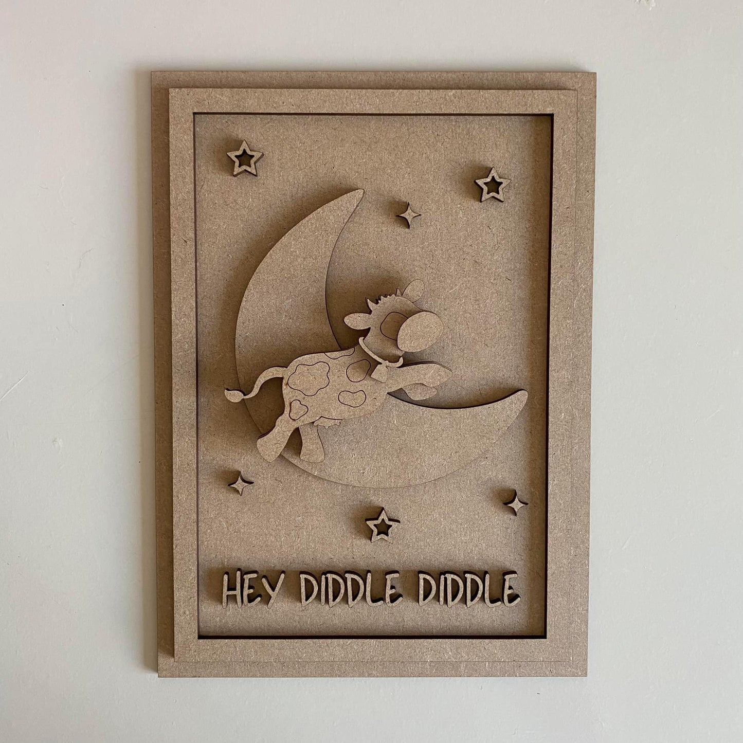 25cm Hey Diddle Diddle Sign