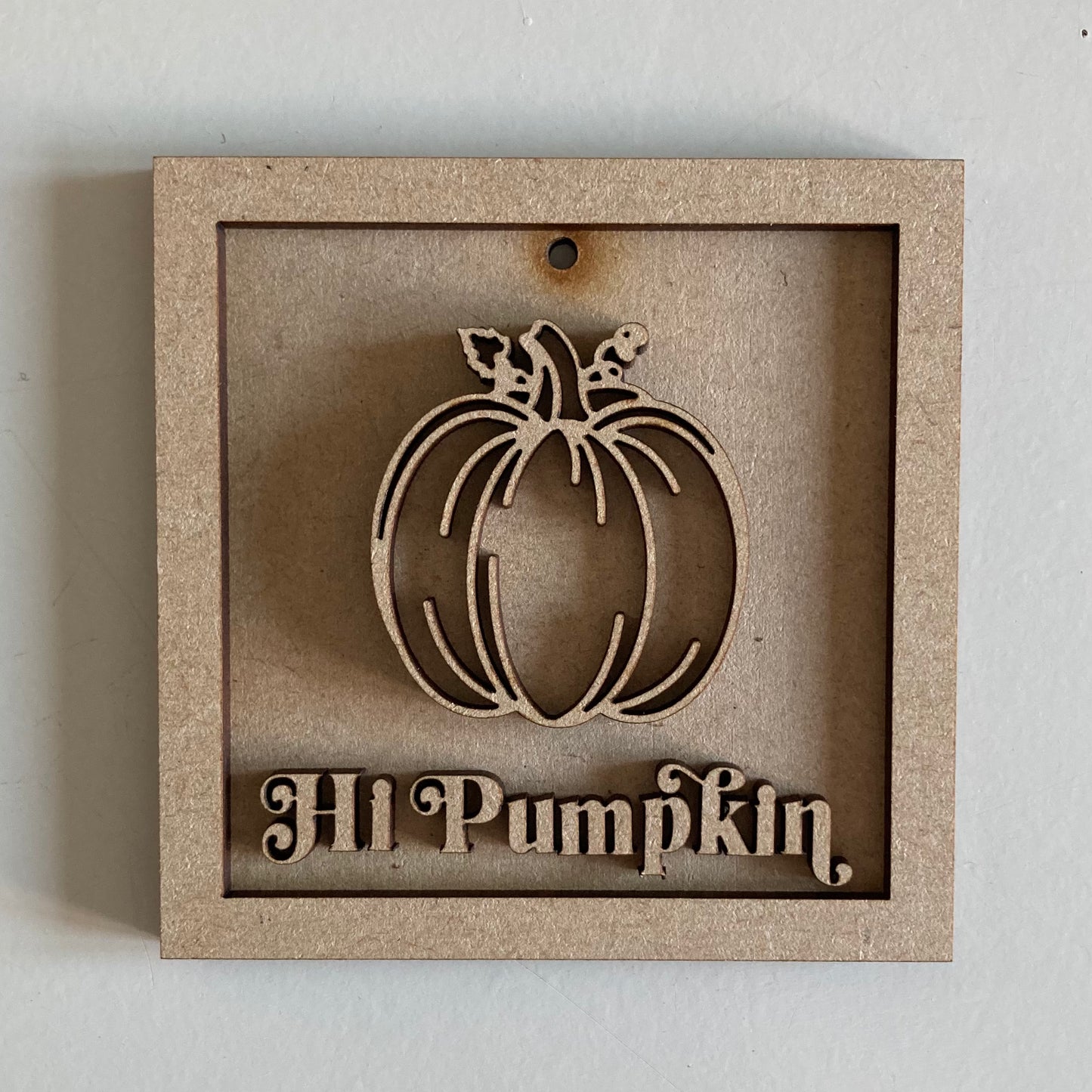 9cm Hi Pumpkin Mini Frame