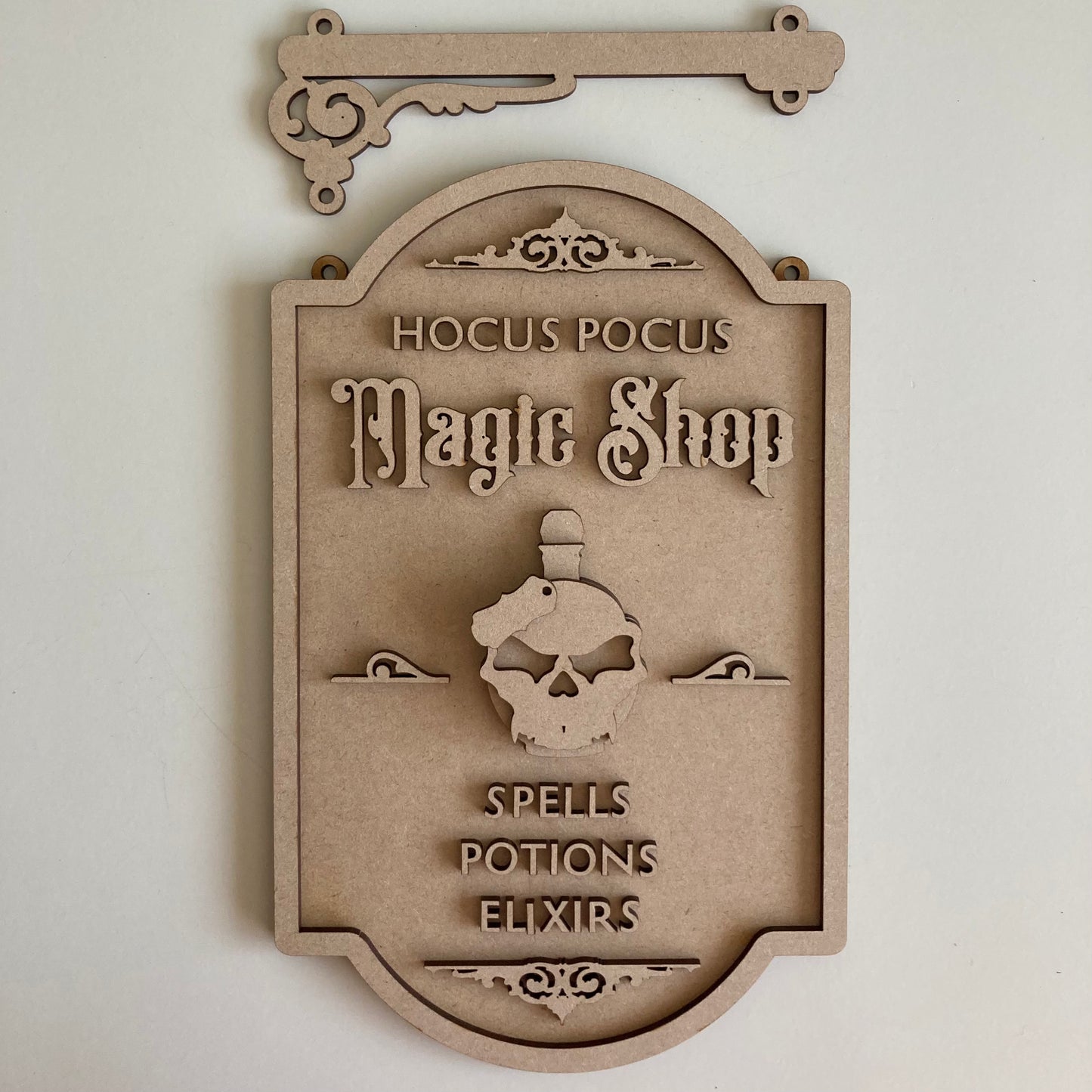 25cm Hocus Pocus Magic Shop Hanging Sign