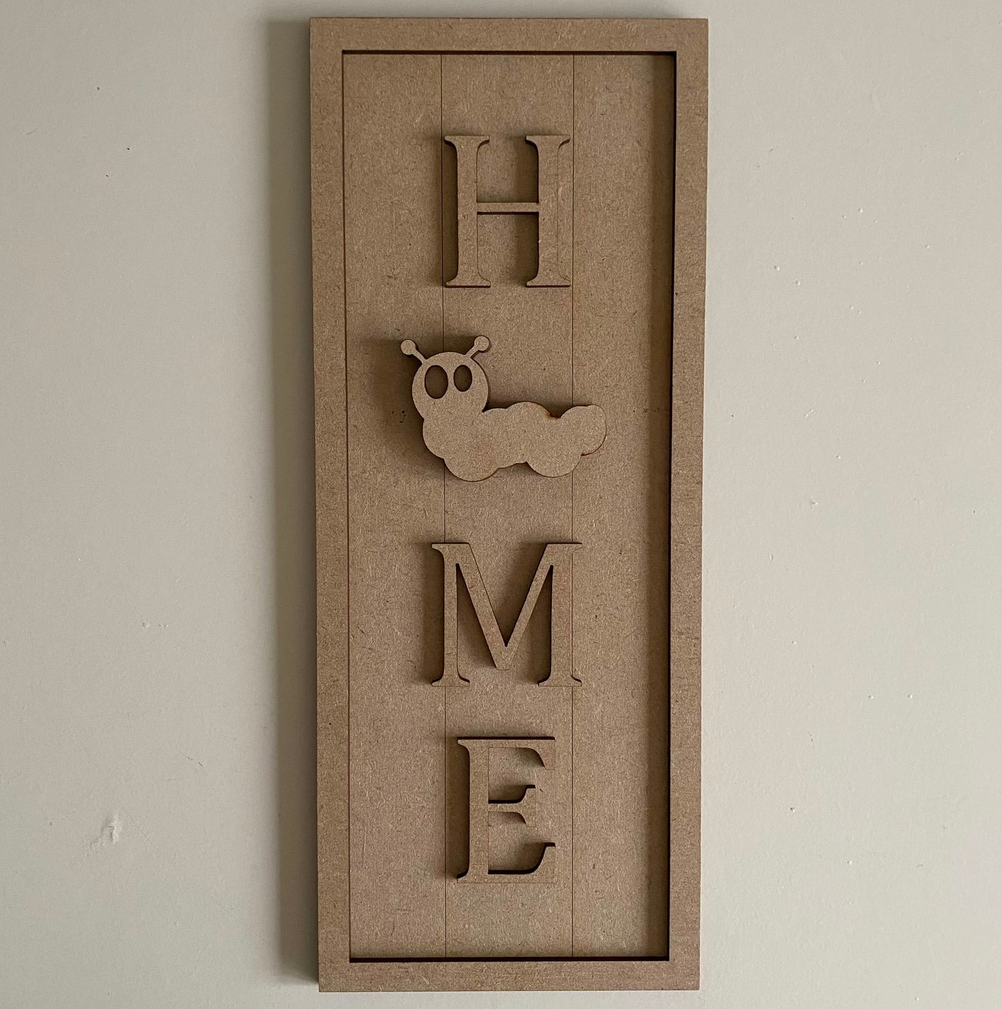30cm Home - Caterpillar Sign