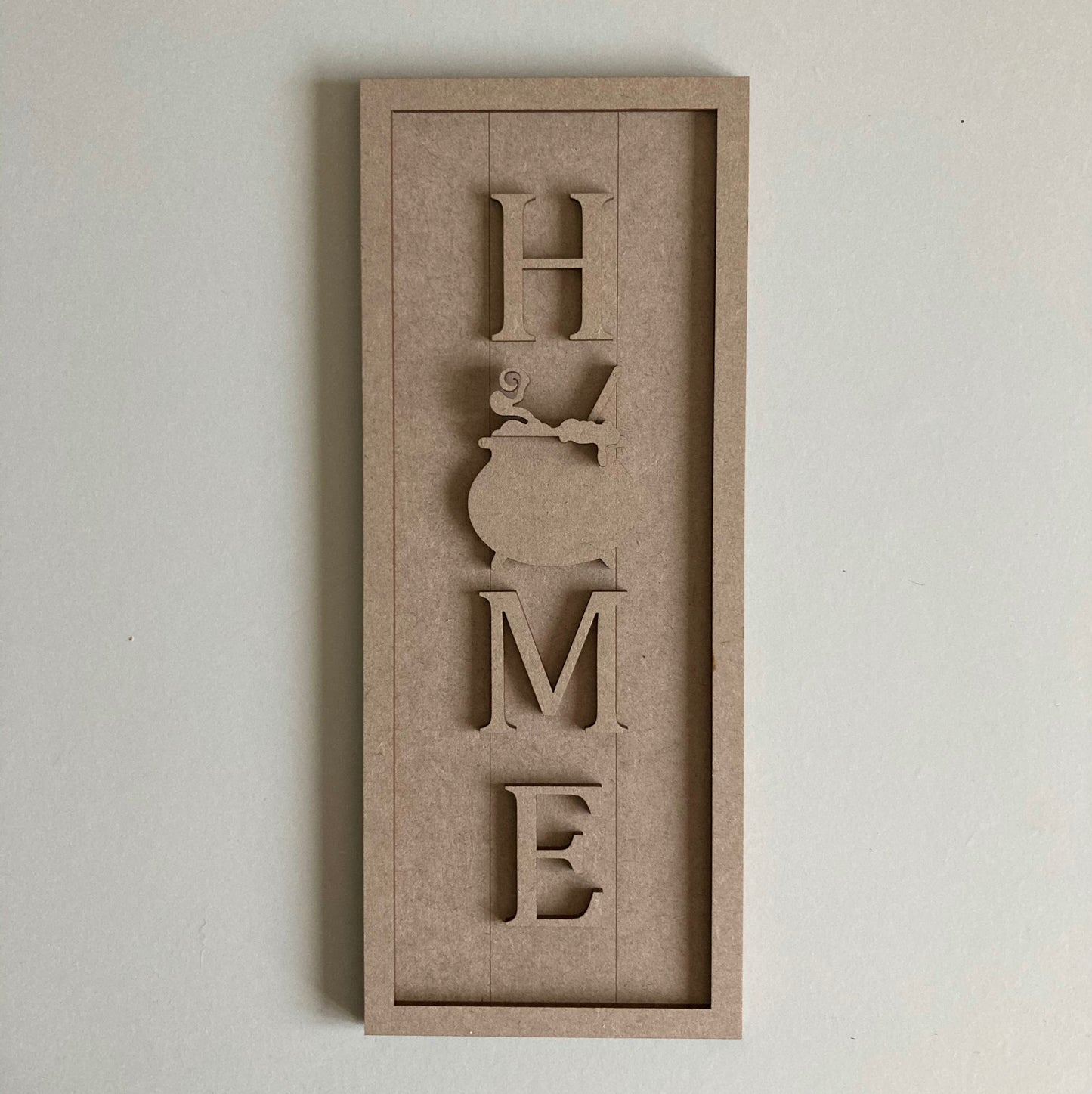 30cm Home - Cauldron Sign