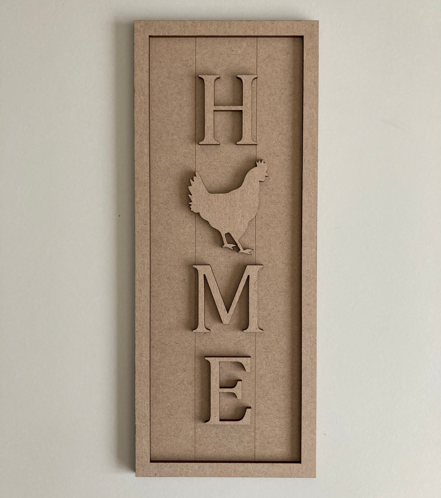 30cm Home - Chicken Sign